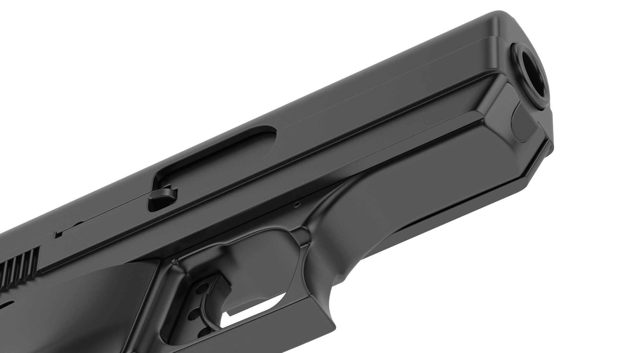 Hi Point Fallout 3dp Hi-Point C-9 Pistol 3D Model by frezzy