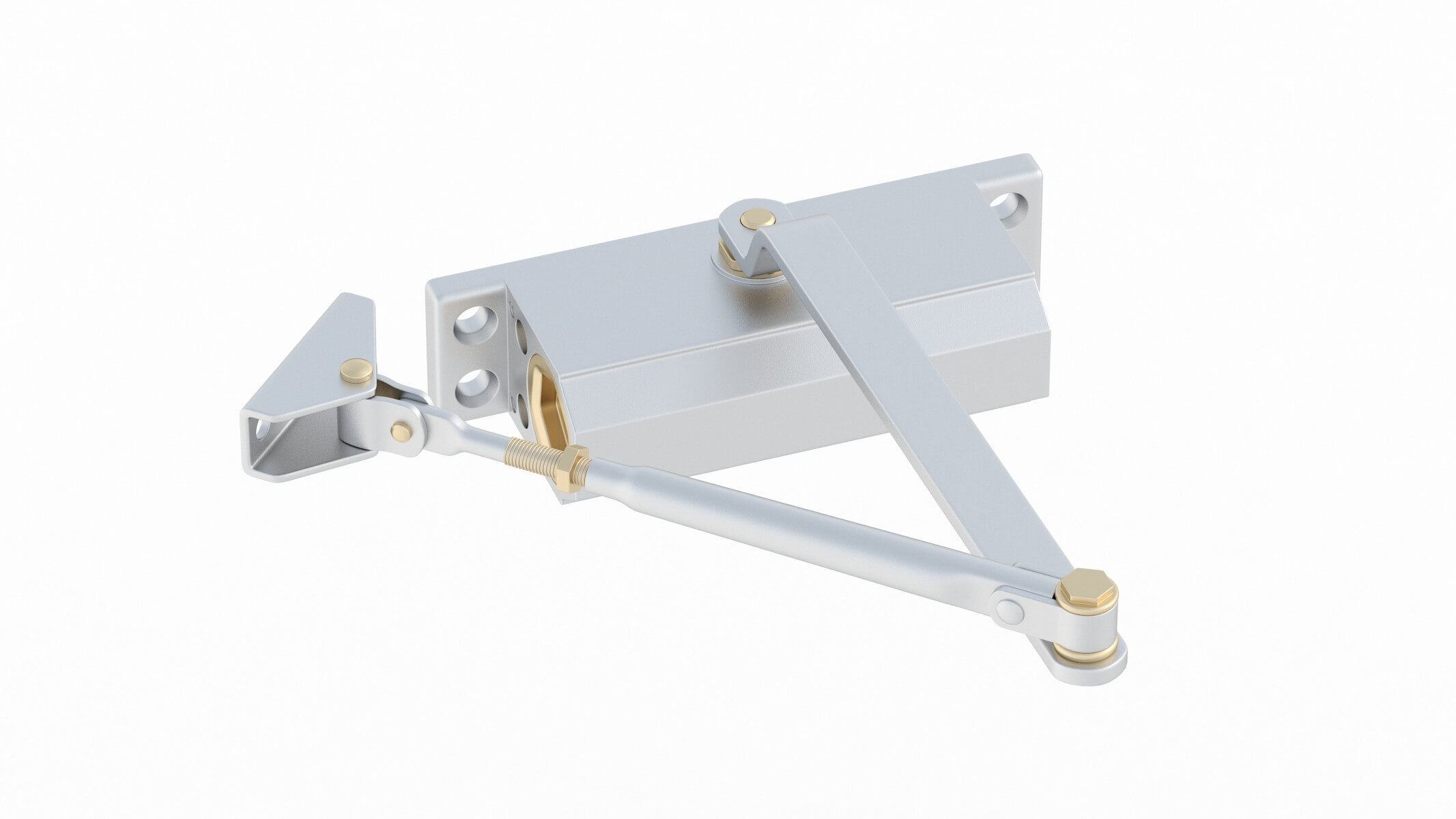 Hydraulic Door Closer 3D Model by frezzy