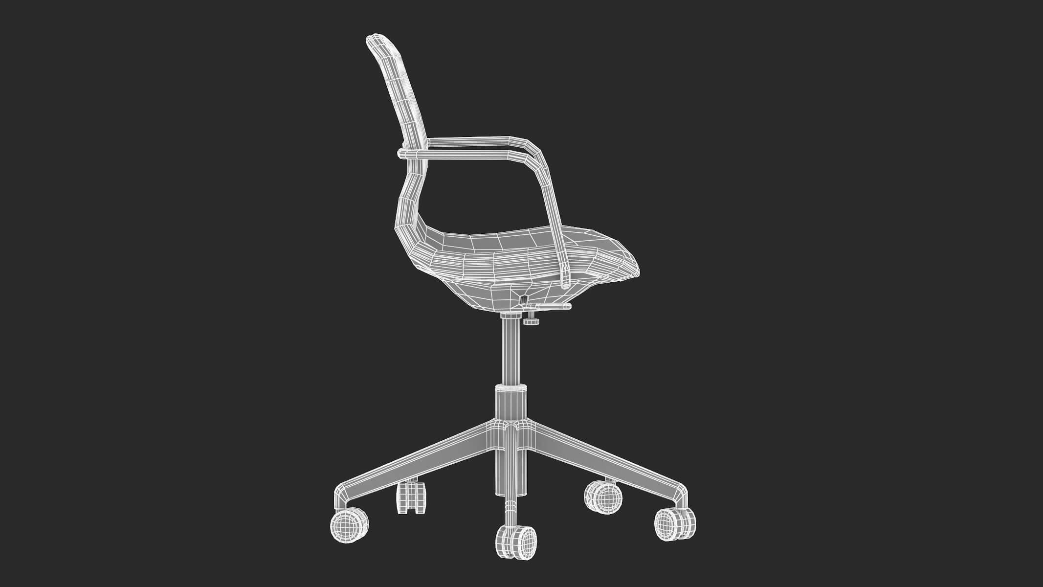 IKEA Langfjall Chair 3D Model by frezzy