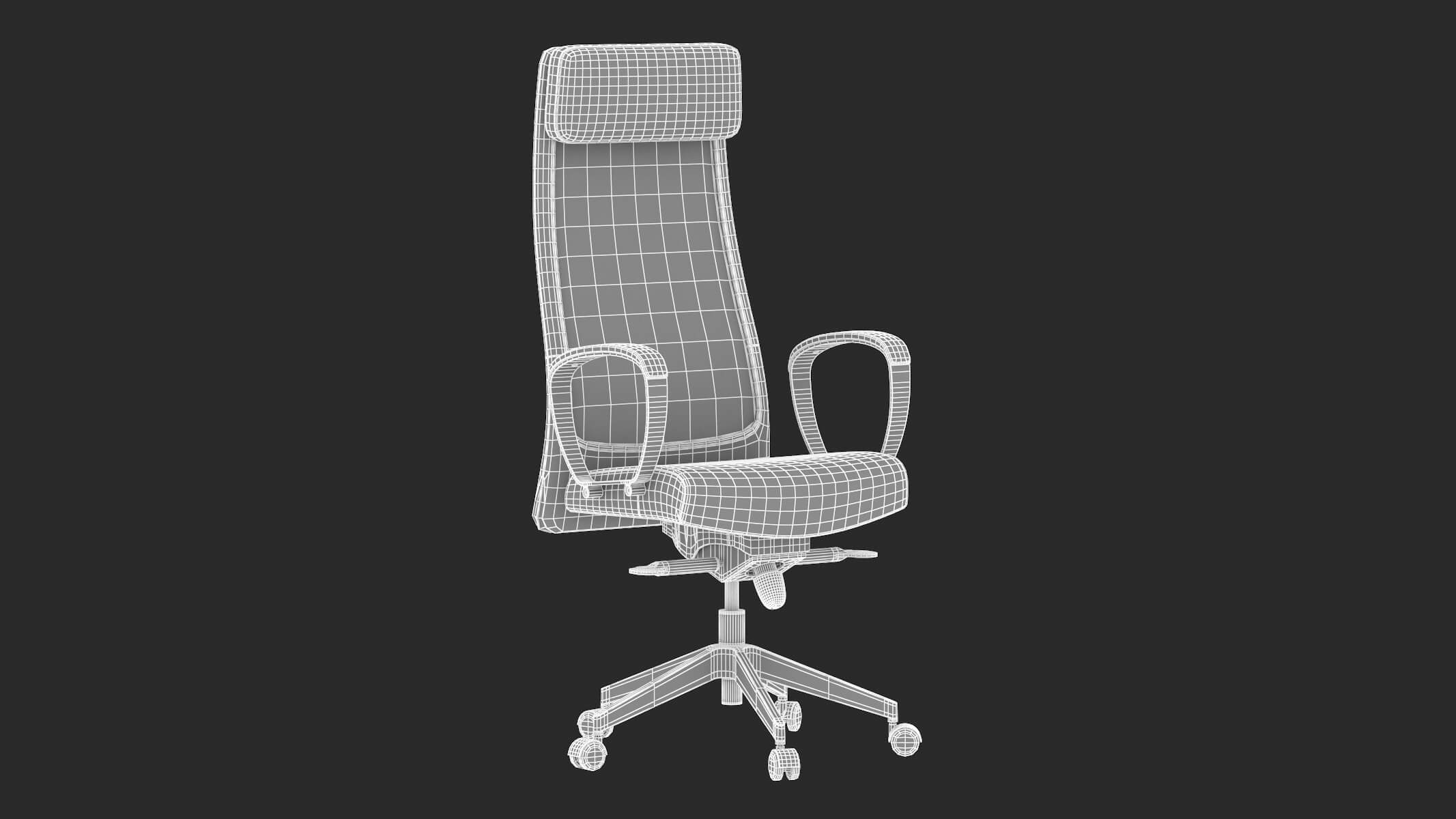 IKEA Markus Chair 3D Model by frezzy