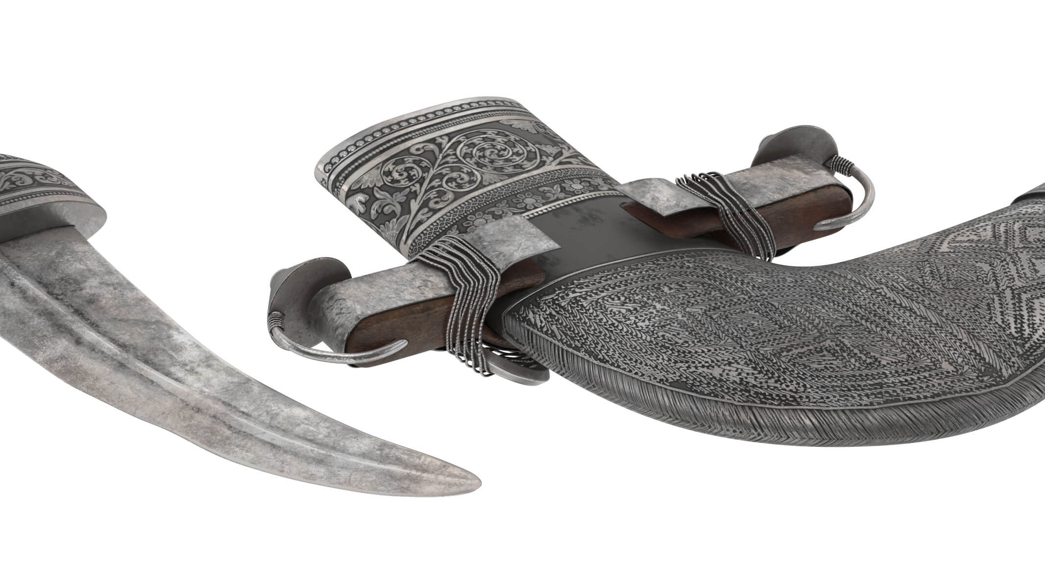 Khanjar - 3D Model by frezzy