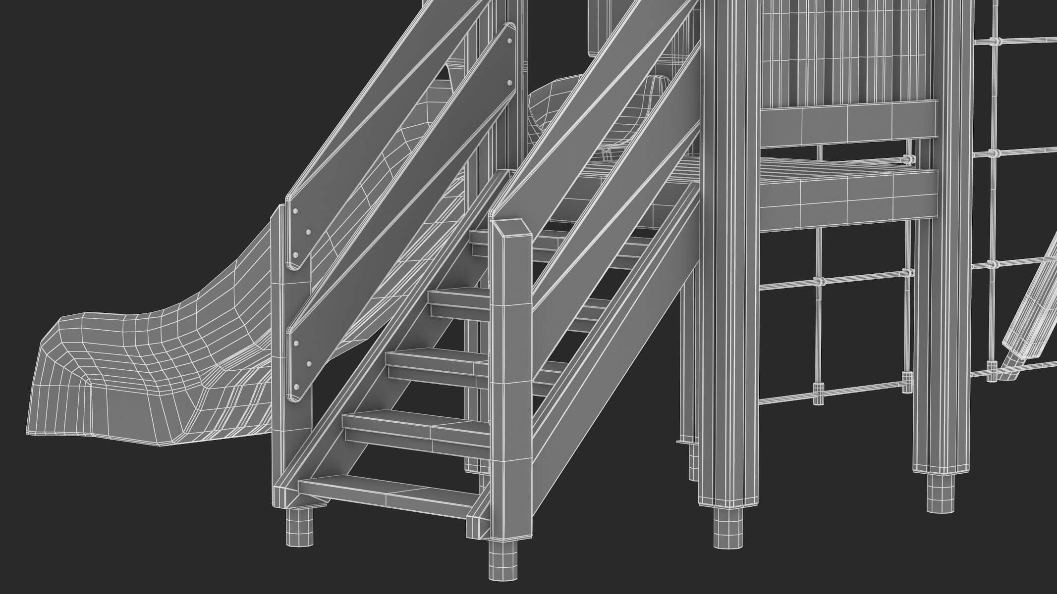 Lappset Activity Tower 15 3D Model by frezzy