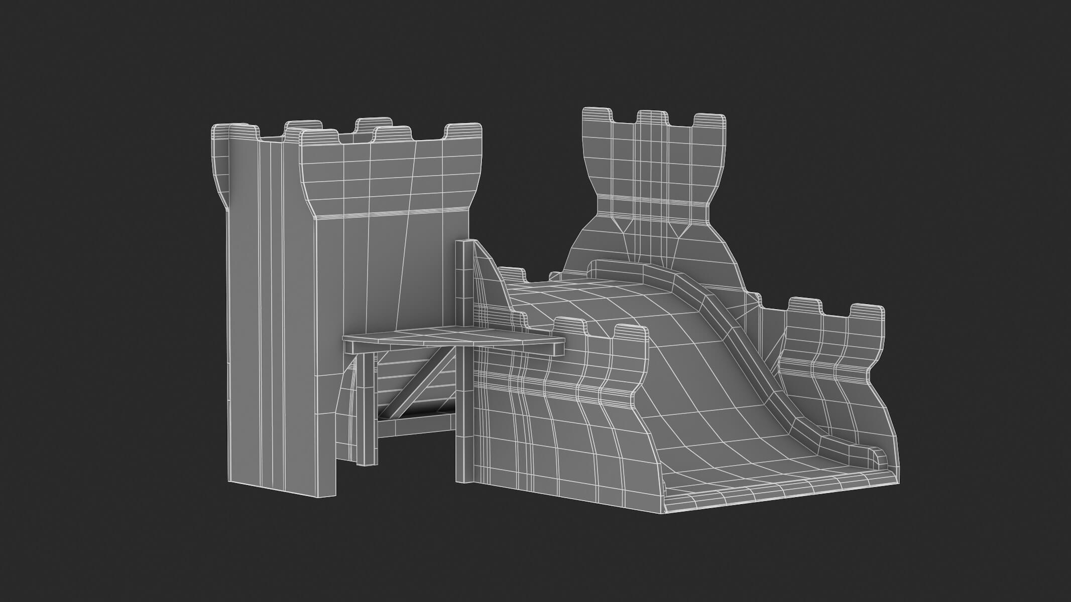 Lappset Castle 3D Model by frezzy