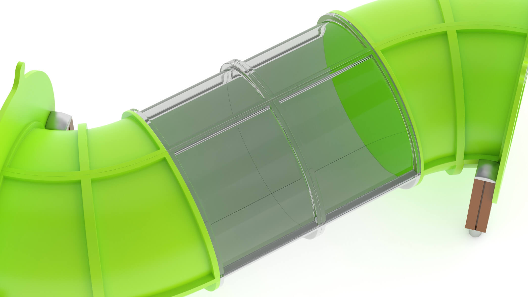 Lappset Long Tube Tunnel 3D Model by frezzy