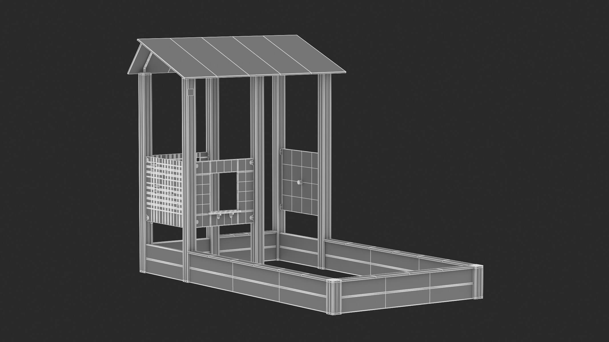 Lappset Play Yard 01 3D Model by frezzy