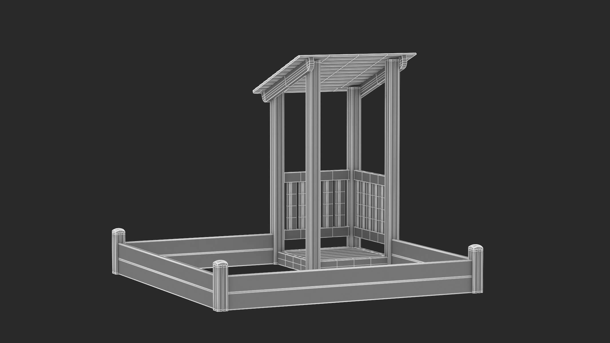 Lappset Play Yard 02 3D Model by frezzy