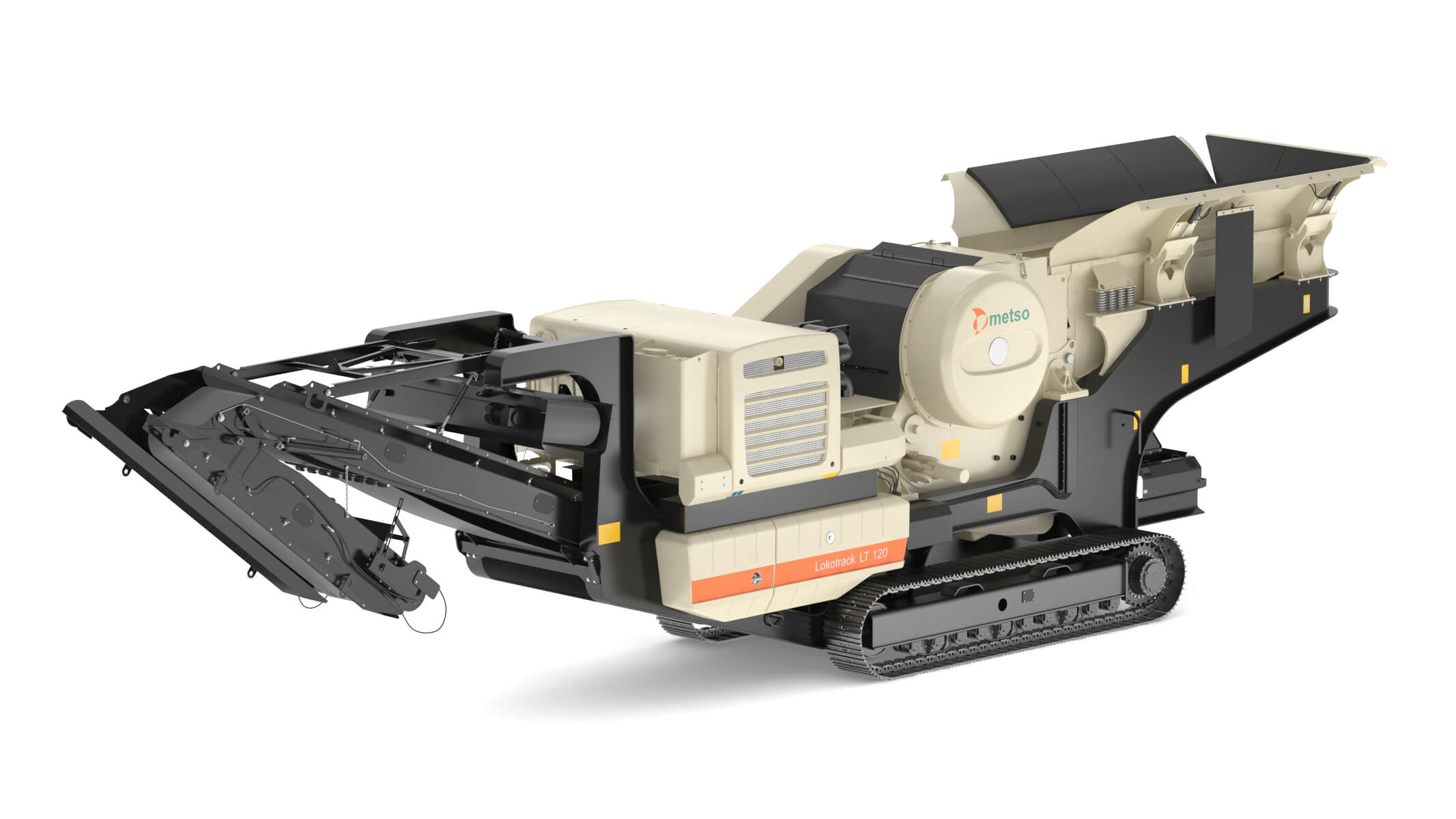 Locko Track Lokotrack LT120 Mobile Jaw Crusher - 3D Model by frezzy