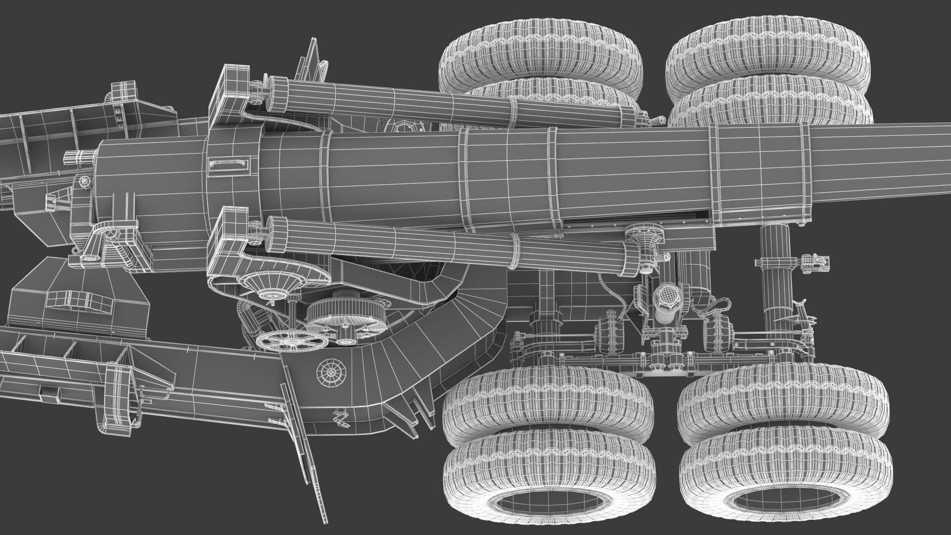 M115 Howitzer 3D Model by frezzy