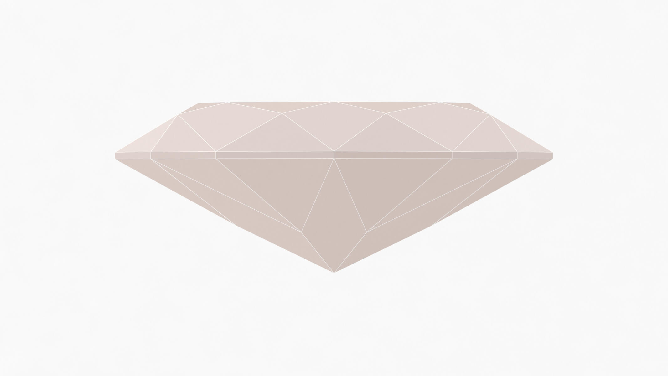 Marquise Cut Diamond - 3D Model by frezzy