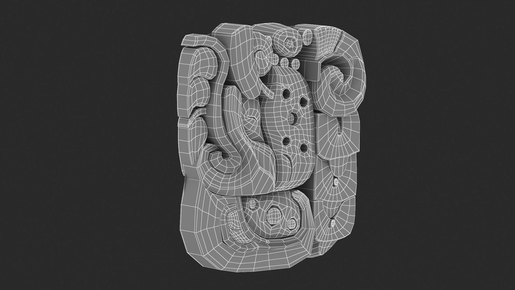 Maya Alphabet - 3D Model by frezzy