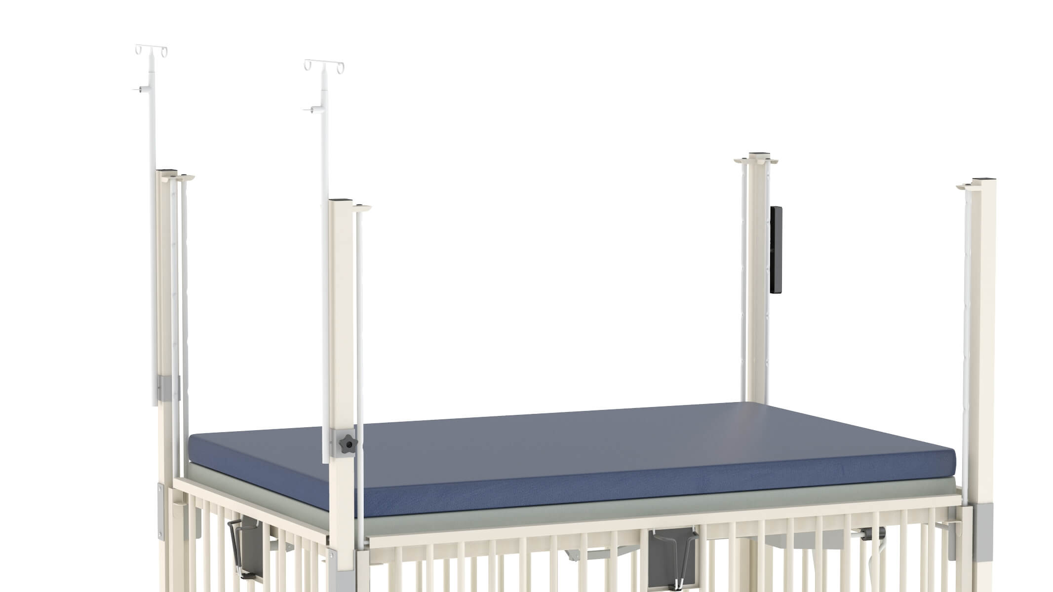 Medical Baby Cribs 3D Model by frezzy