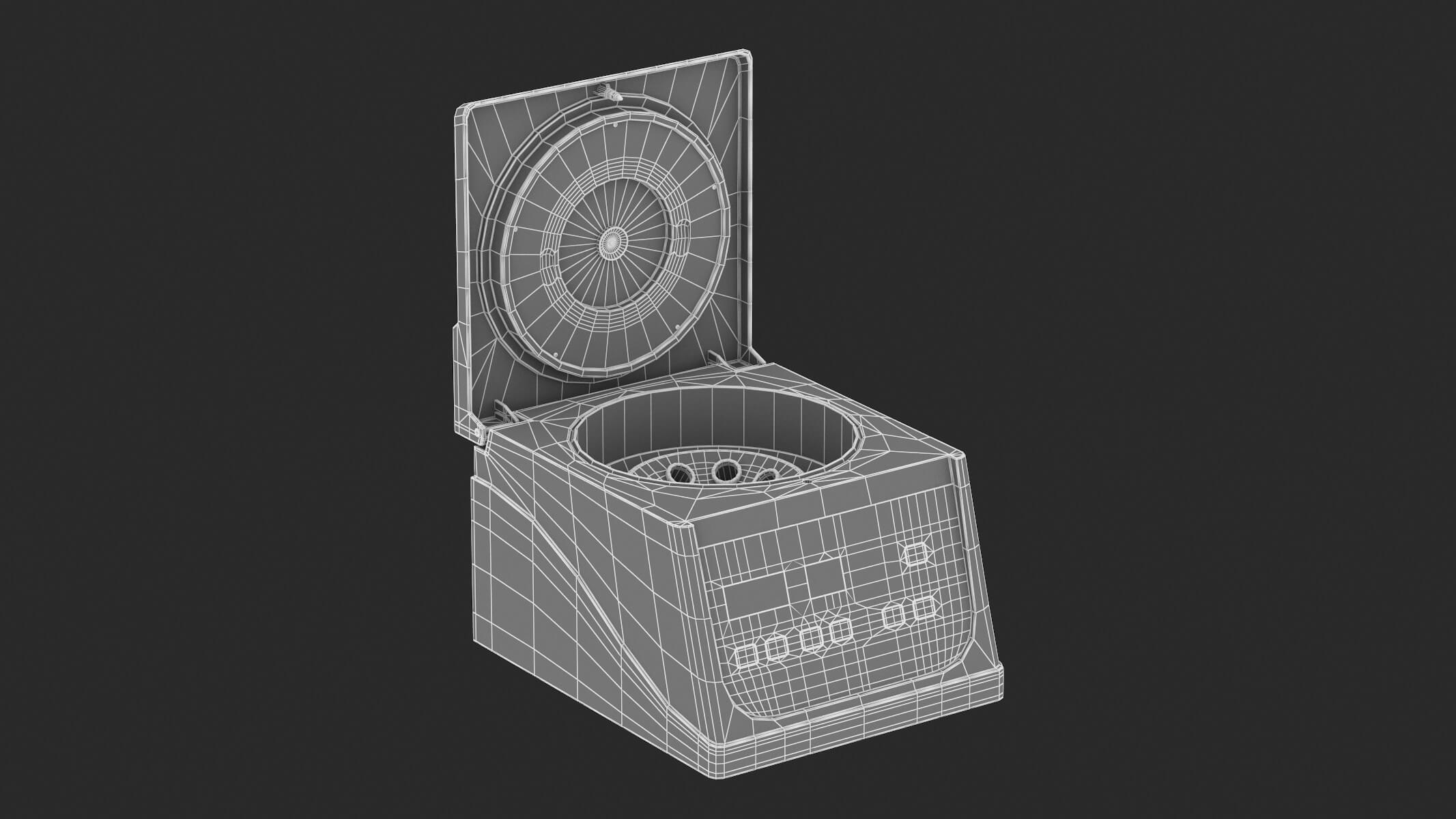 Medical Centrifuge 3D Model by frezzy