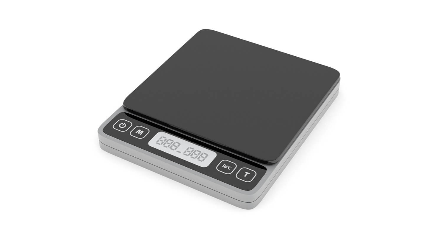 Medical Digital Scales Machine 3D Model by frezzy