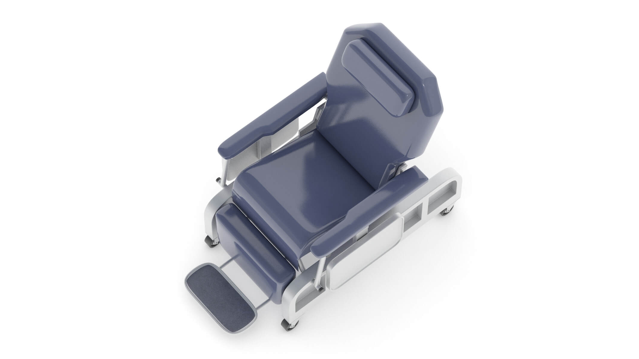 Medical Electric Reclining Chair 3D Model by frezzy