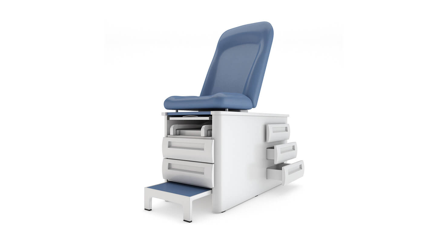 Medical Exam Table 3D Model by frezzy