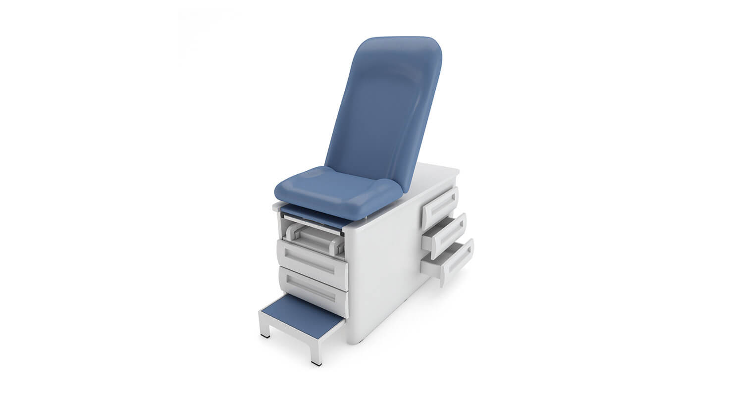 Medical Exam Table 3D Model by frezzy