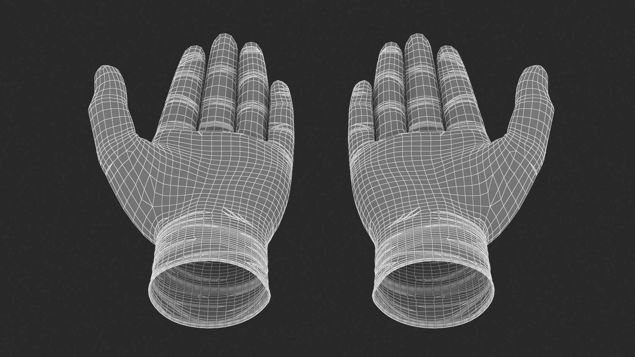 Medical Gloves 3D Model by frezzy