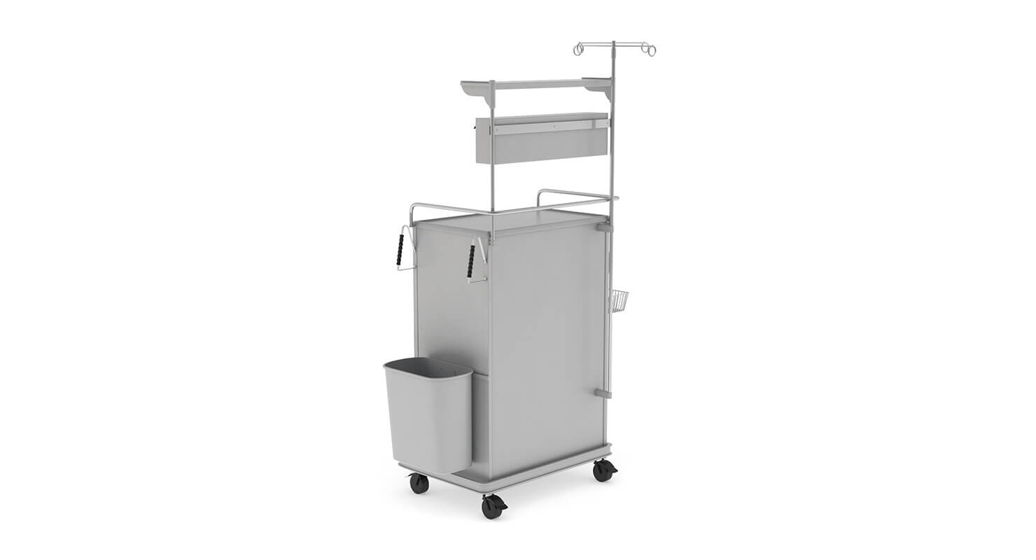 Medical Supply Cart 3D Model by frezzy