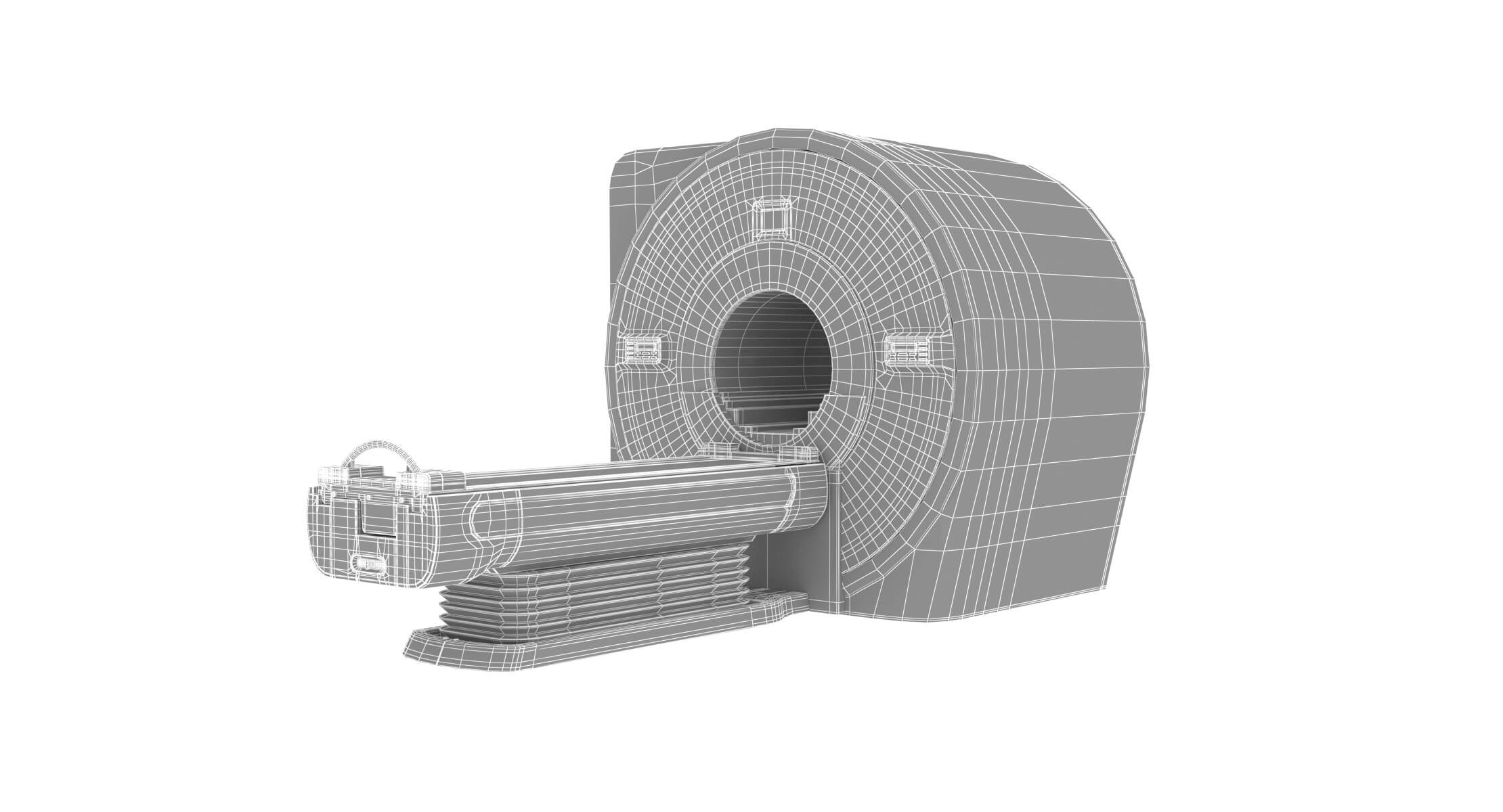 Medical Toshiba CT Scan Machine 3D Model by frezzy