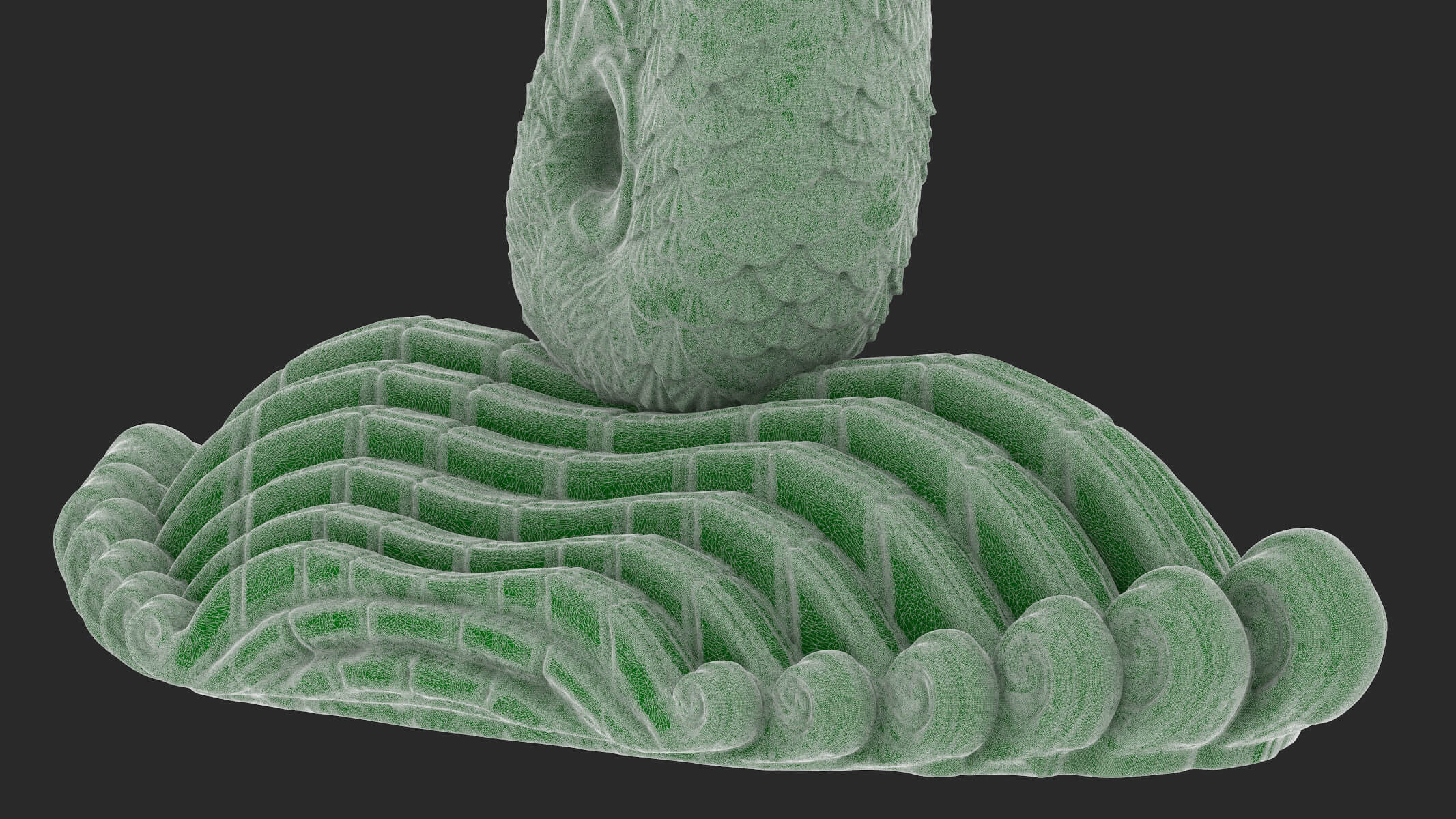 Merlion Statue 3D Model by frezzy