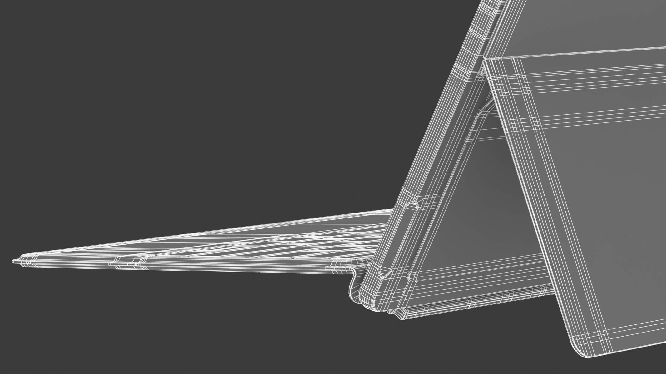 Microsoft Surface Pro 9 Blue - 3D Model by frezzy
