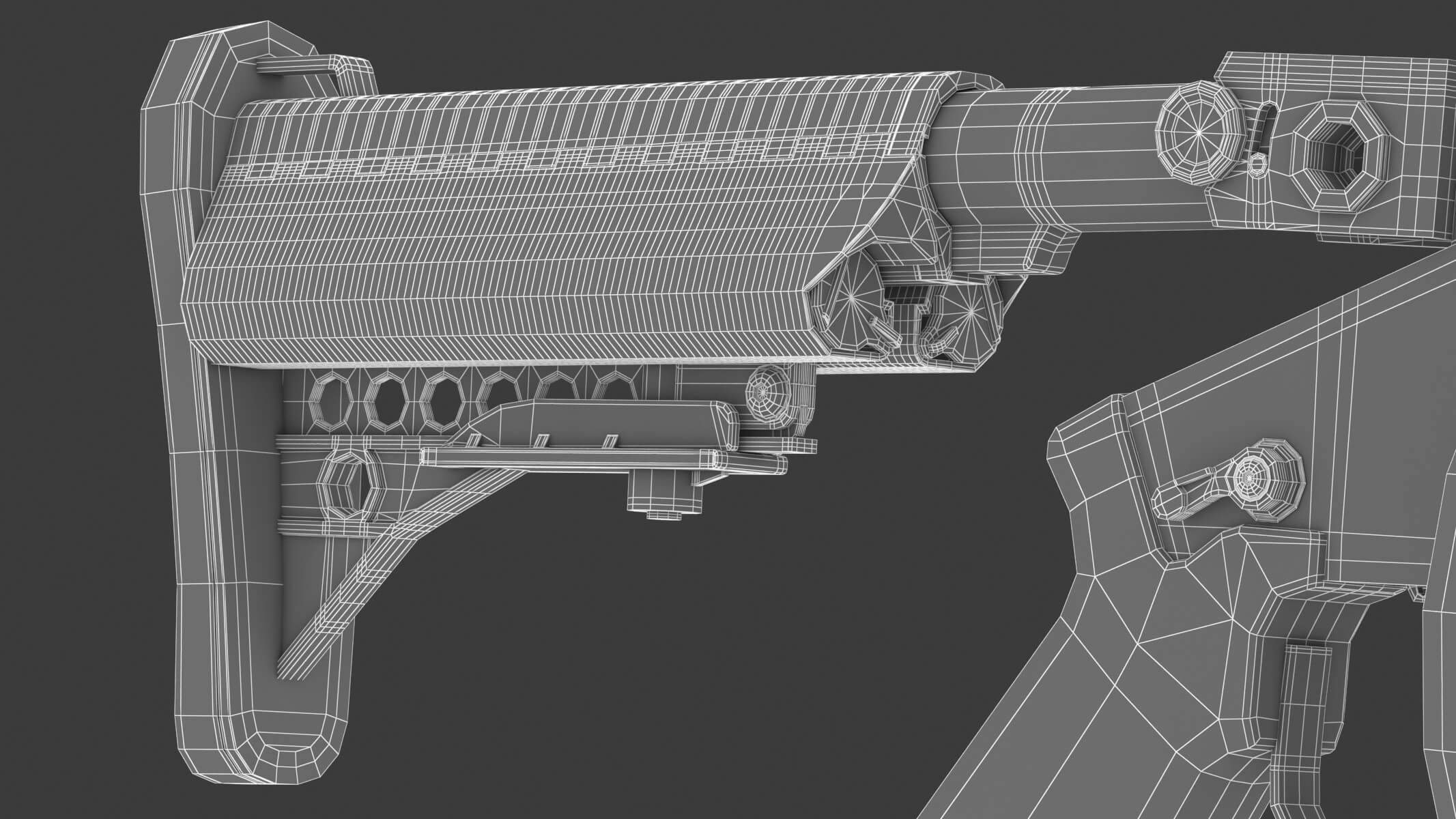 Milkor MGL 3D Model by frezzy