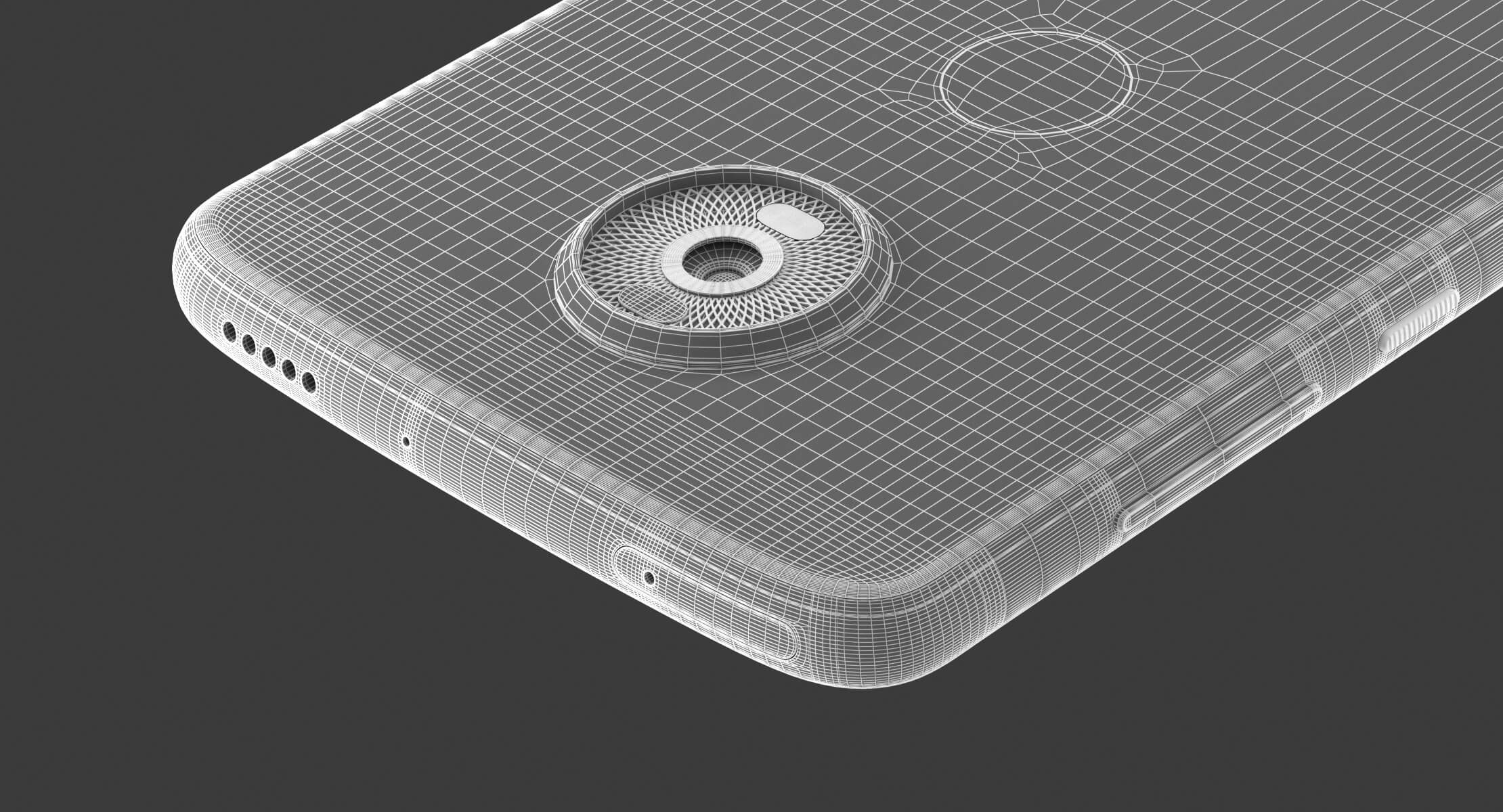 Motorola Moto Z4 3D Model by frezzy