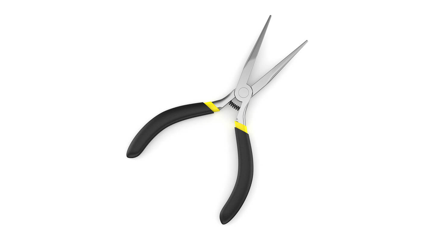 Needle Nose Pliers 3D Model by frezzy