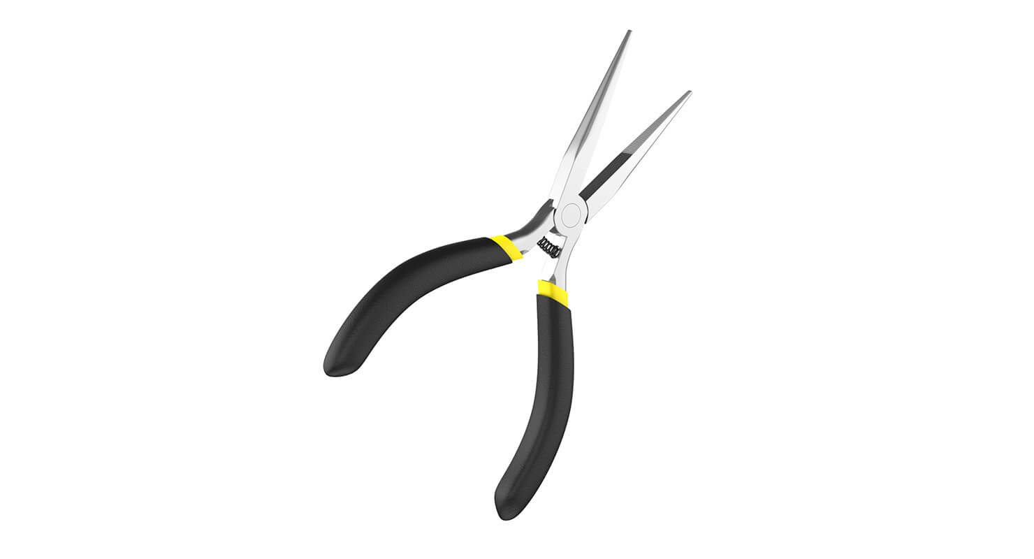 Needle Nose Pliers 3D Model by frezzy