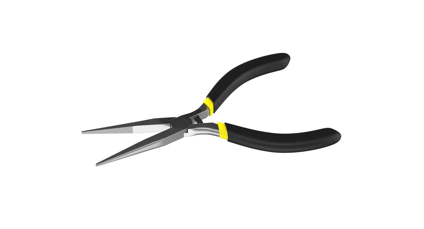 Needle Nose Pliers 3D Model by frezzy