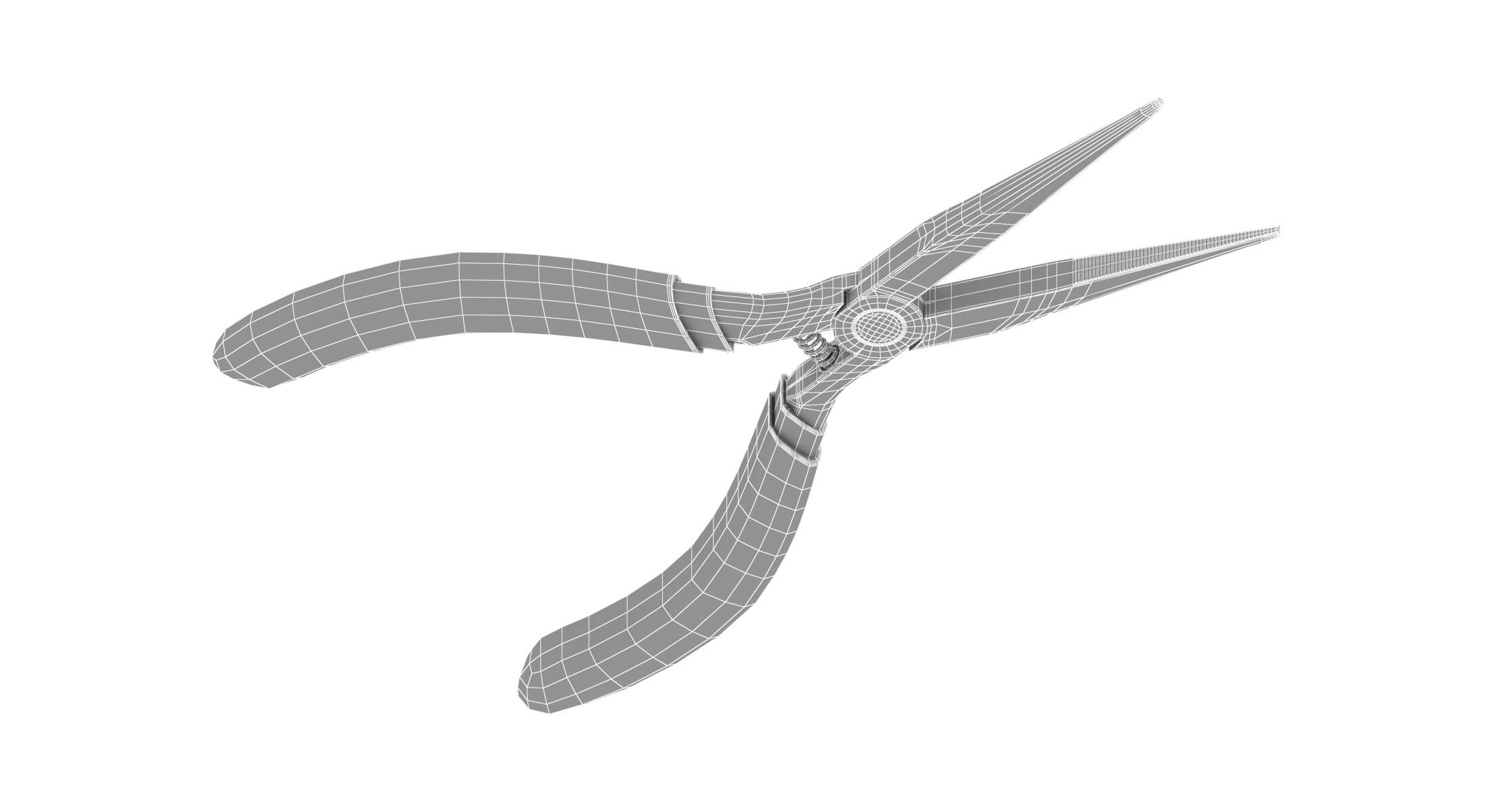 Needle Nose Pliers 3D Model by frezzy