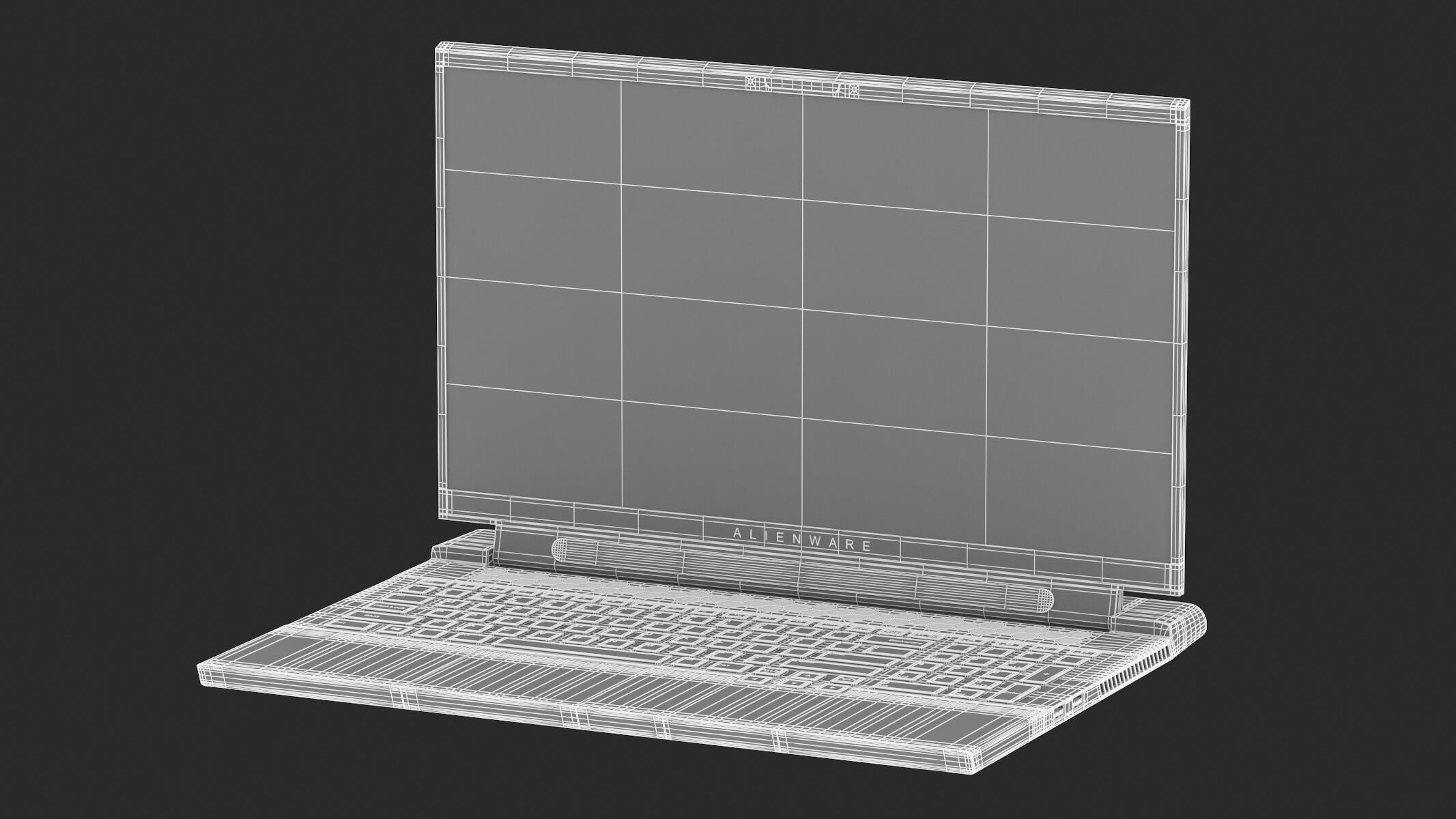 Alienware M17 - 3D Model by frezzy