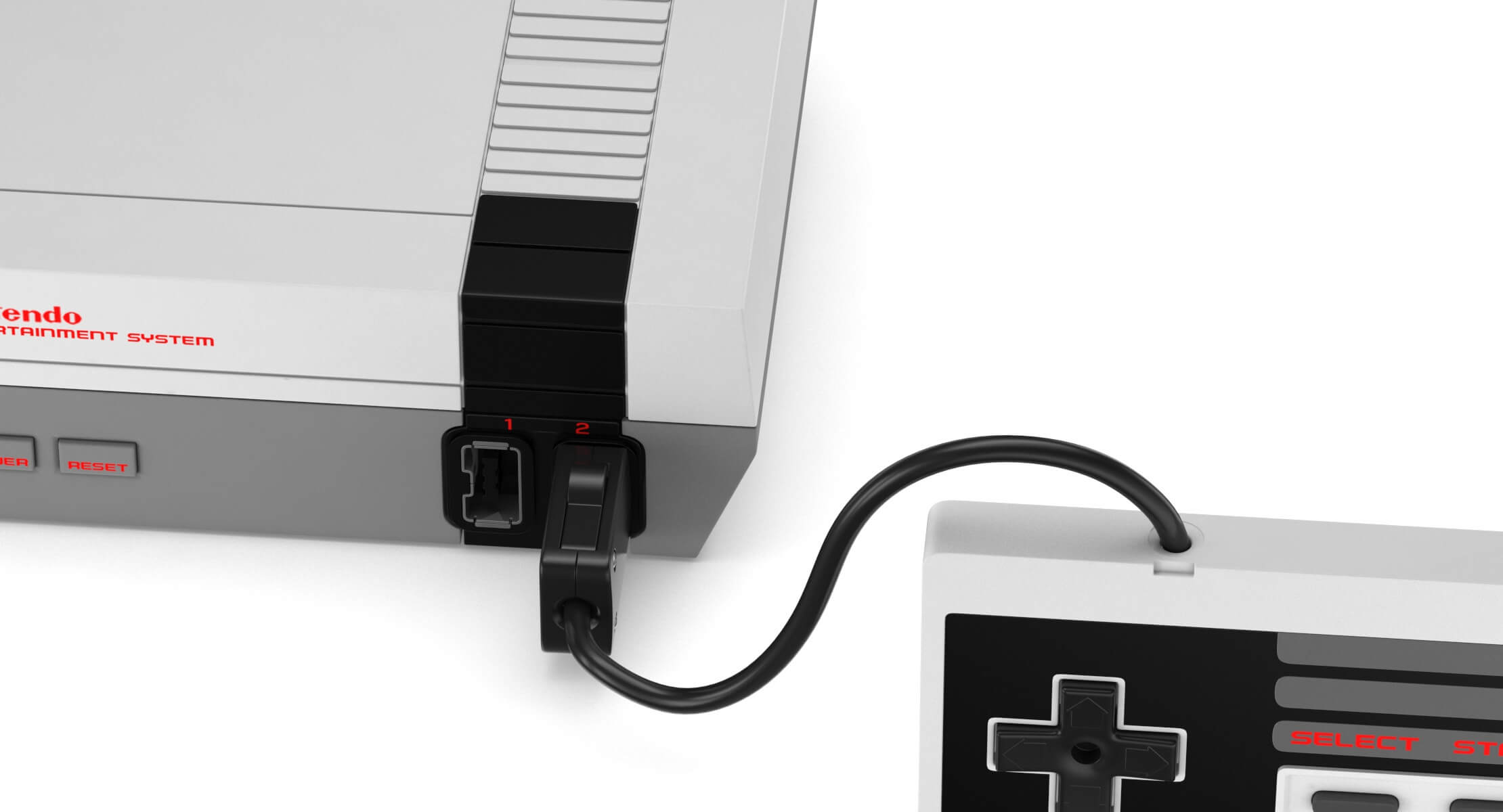 Nintendo Entertainment System - 3D Model by frezzy