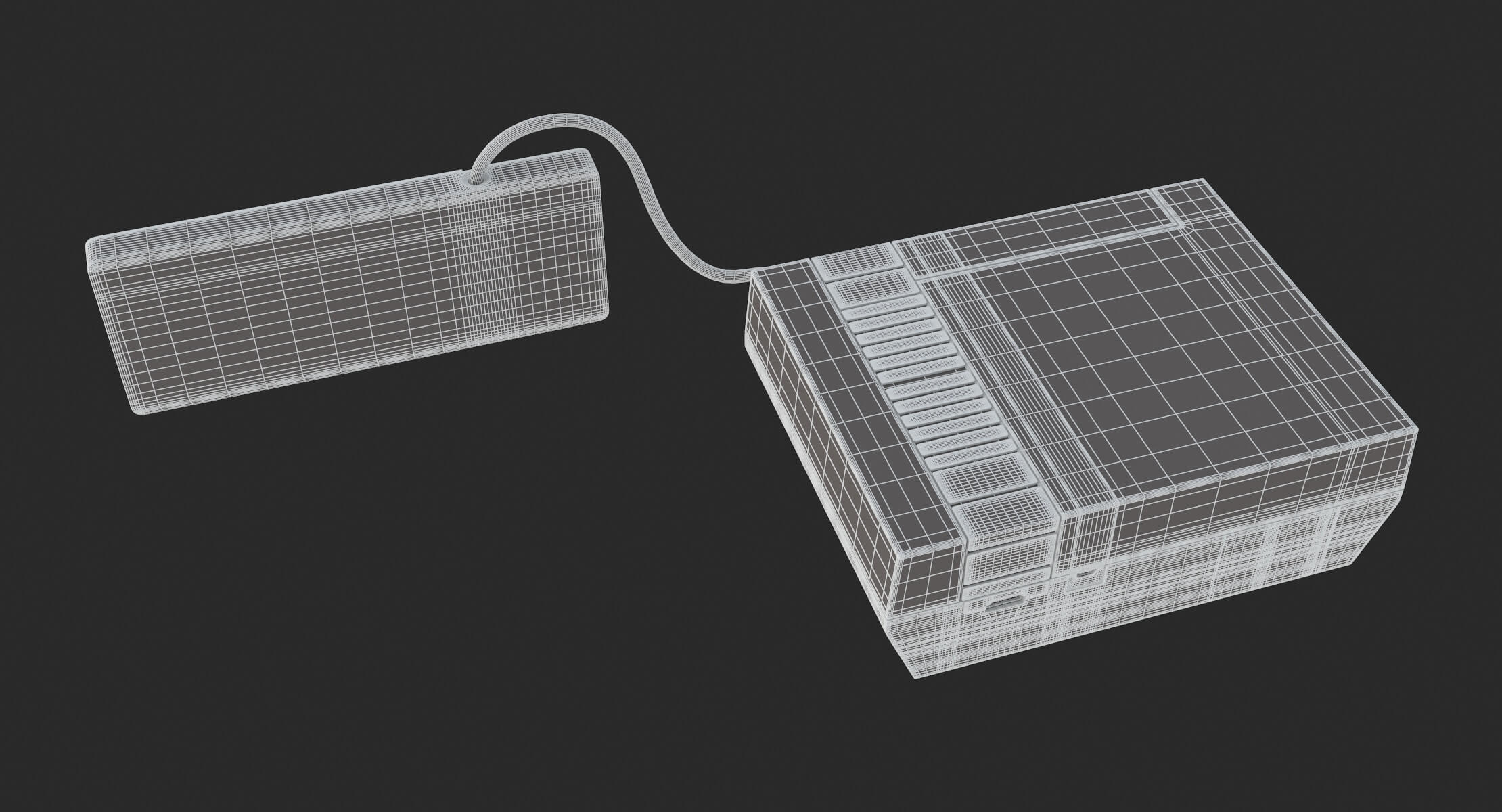 Nintendo Entertainment System - 3D Model by frezzy