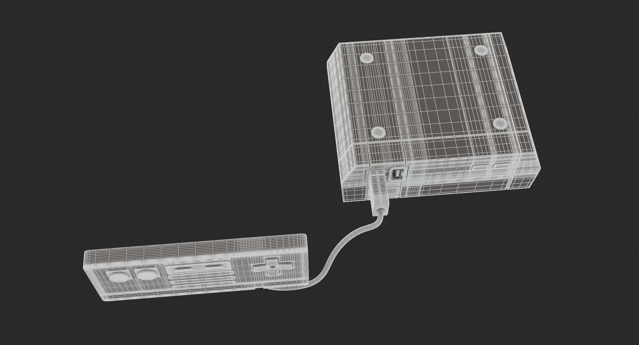 Nintendo Entertainment System - 3D Model by frezzy
