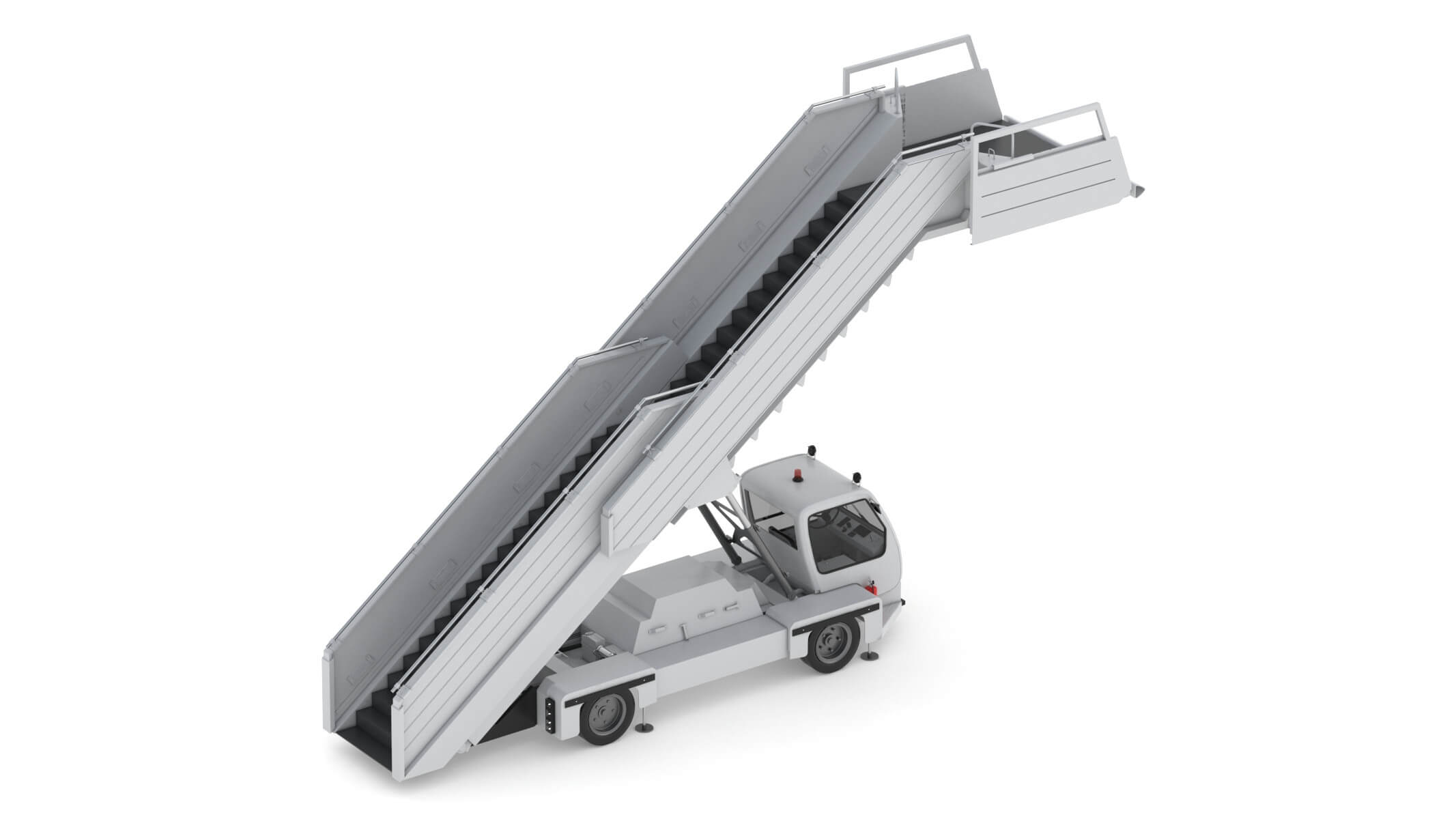 Passenger Steps Car 3D Model by frezzy