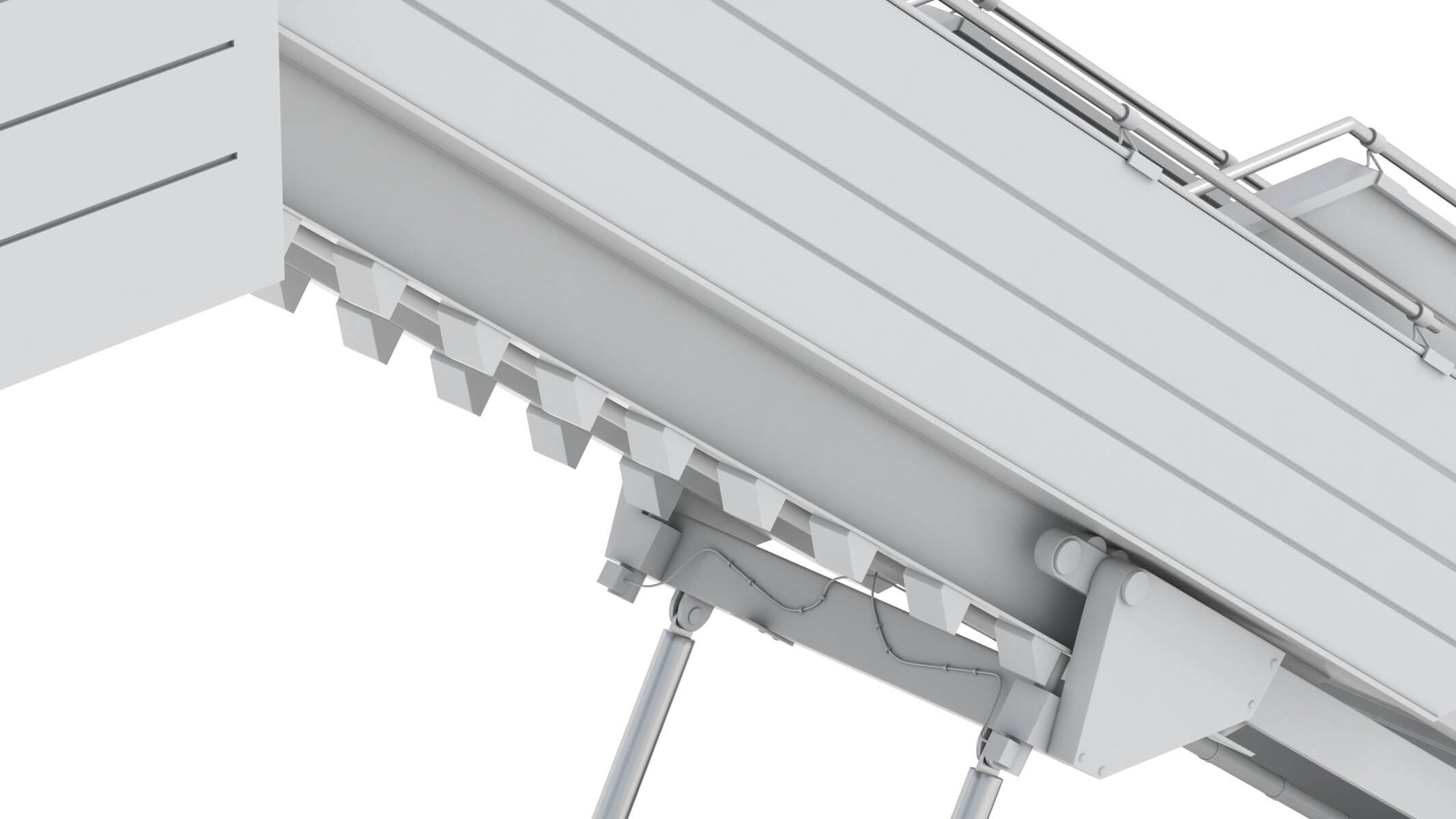 Passenger Steps Car 3D Model by frezzy