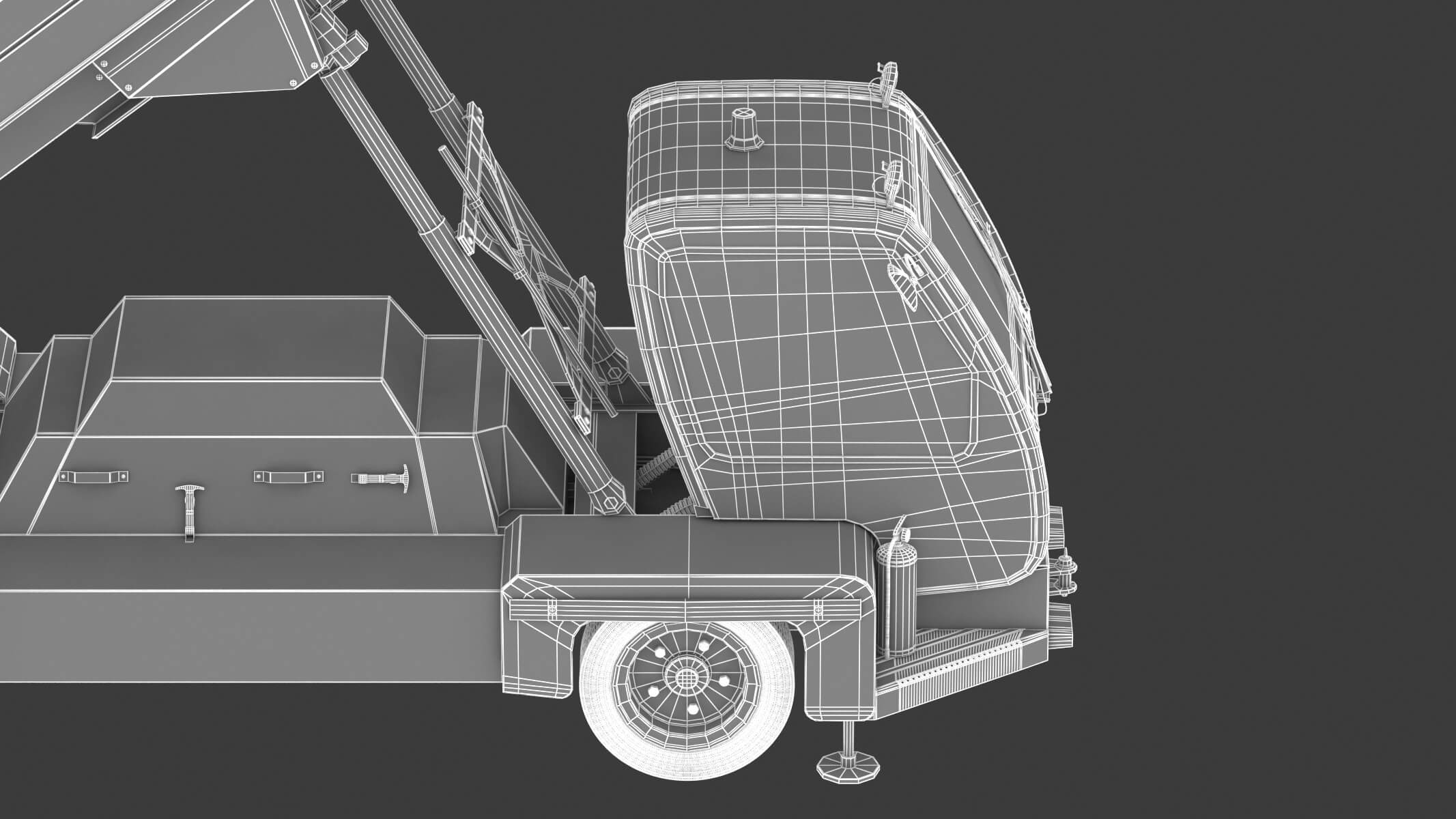 Passenger Steps Car 3D Model by frezzy