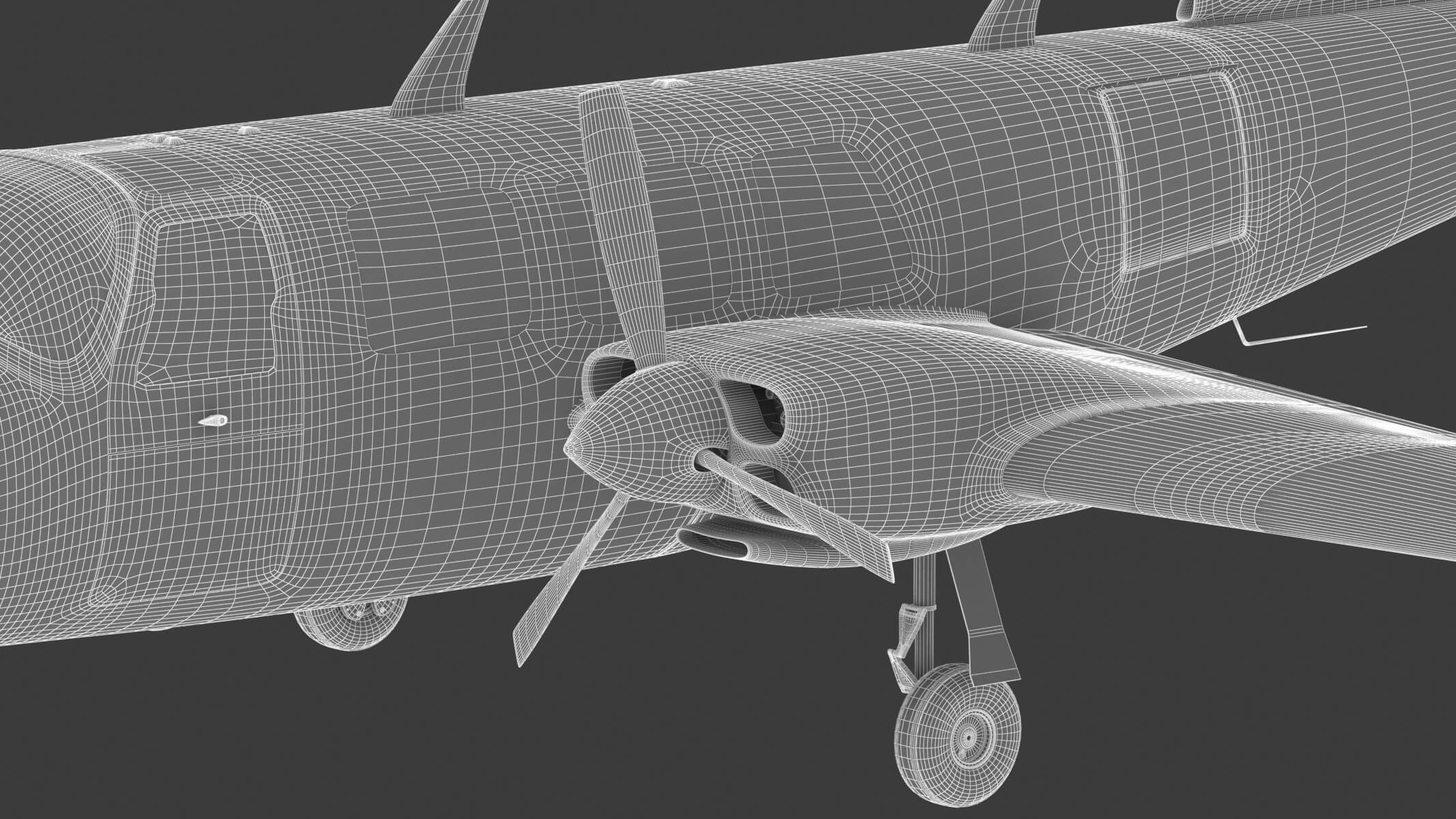 Piper Aerostar 3D Model by frezzy