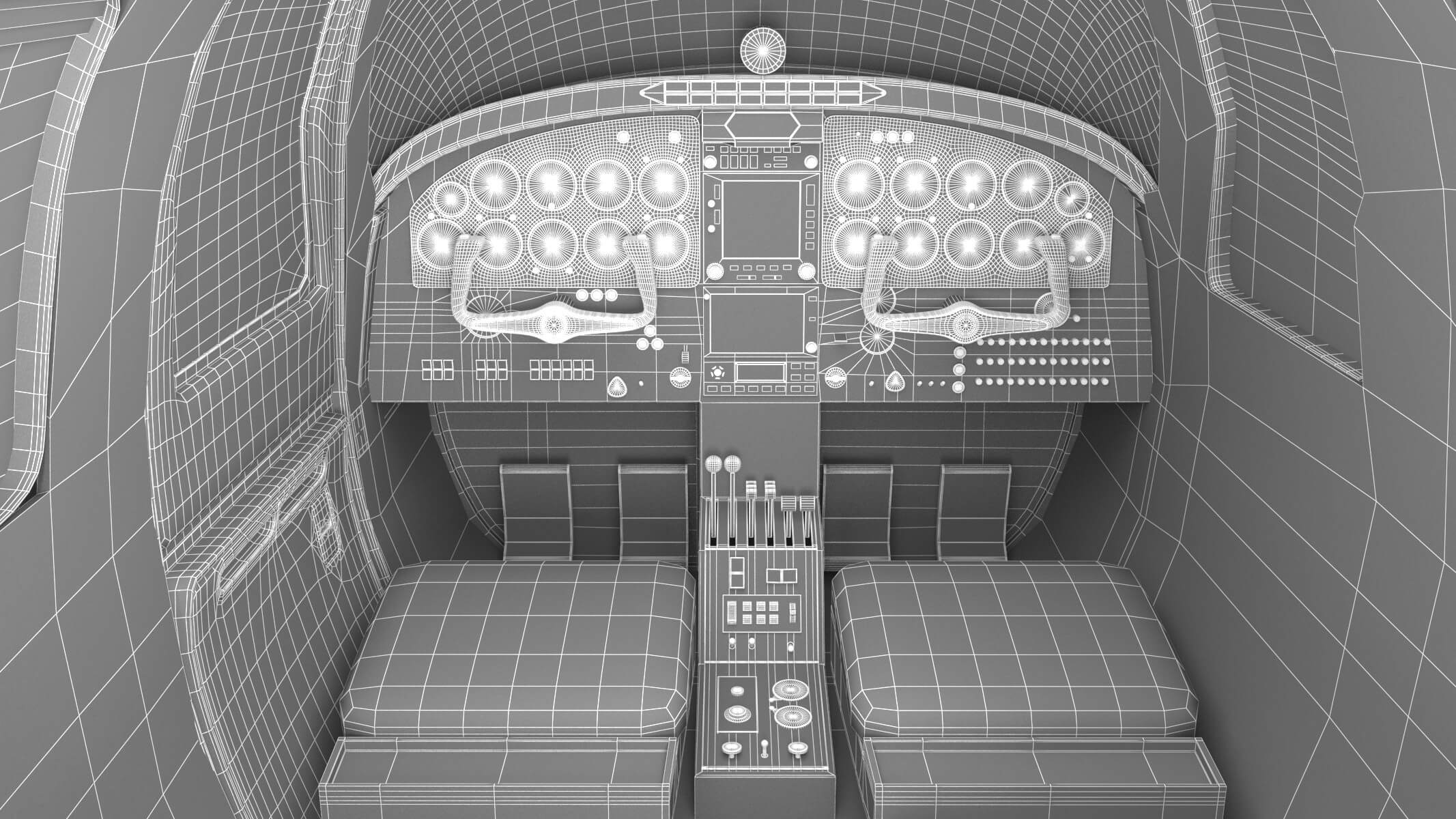 Piper Aerostar 3D Model by frezzy