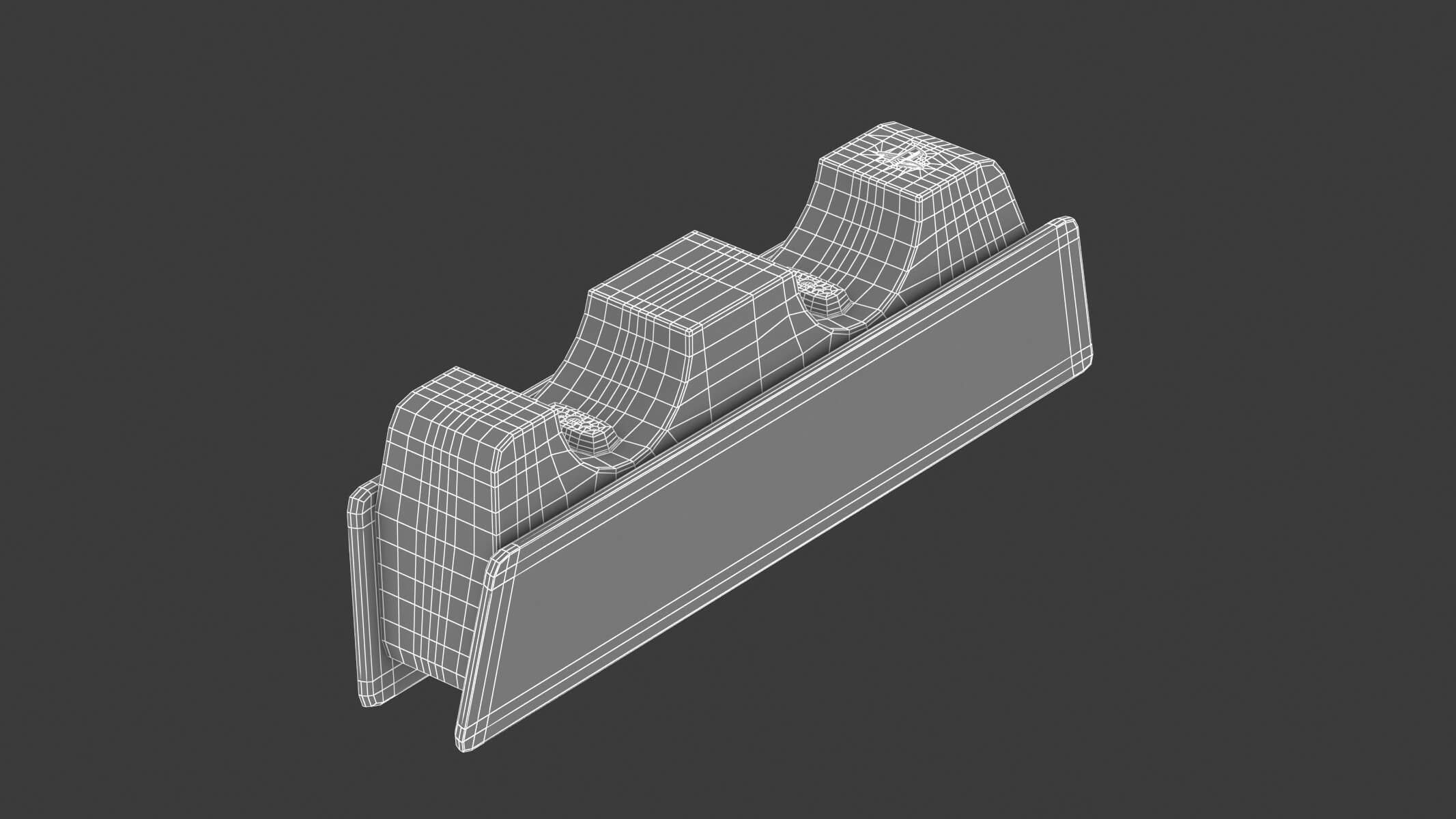 PS5 DualSense Charging Station 3D Model by frezzy