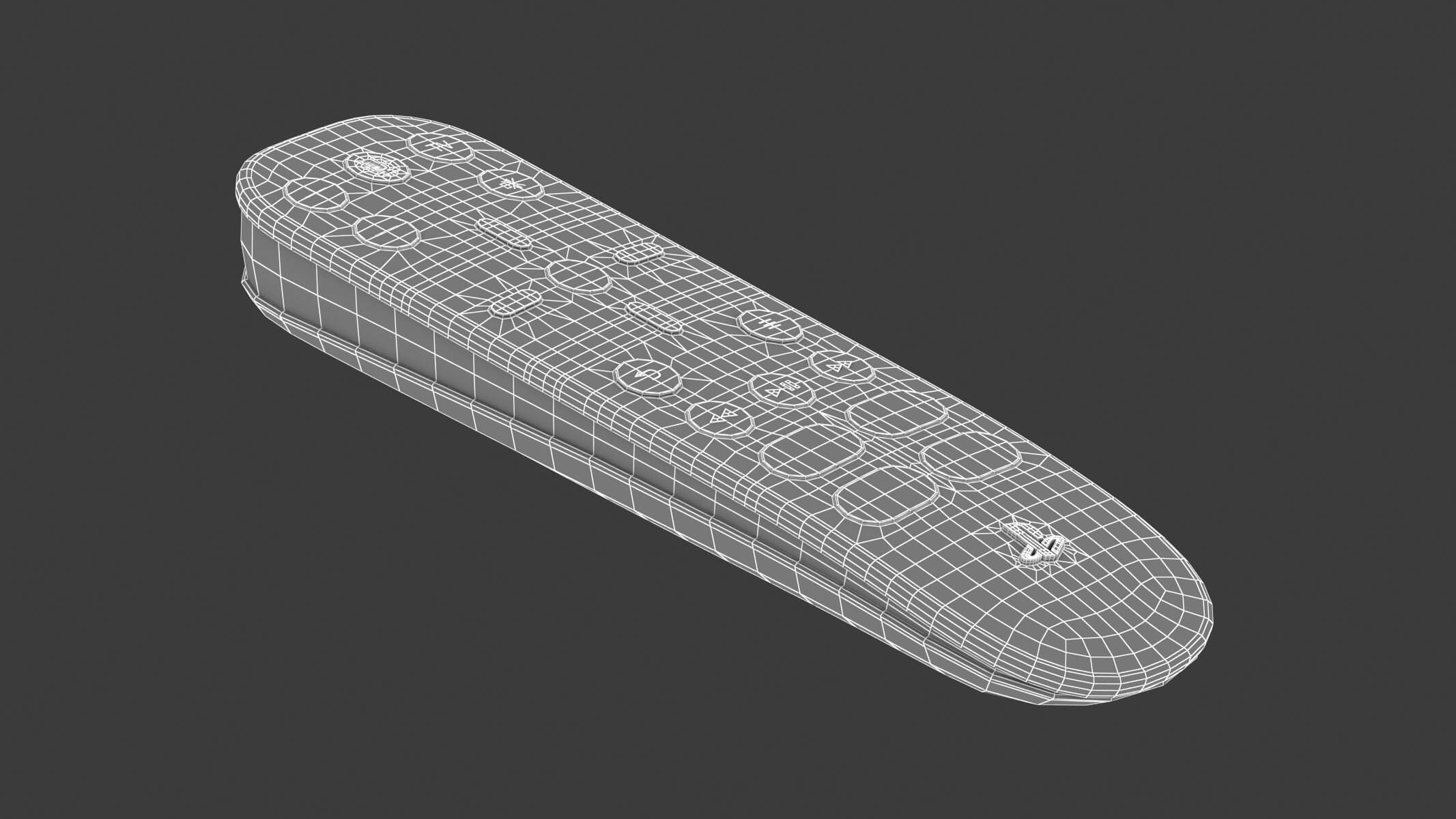 PS5 Media Remote - 3D Model by frezzy