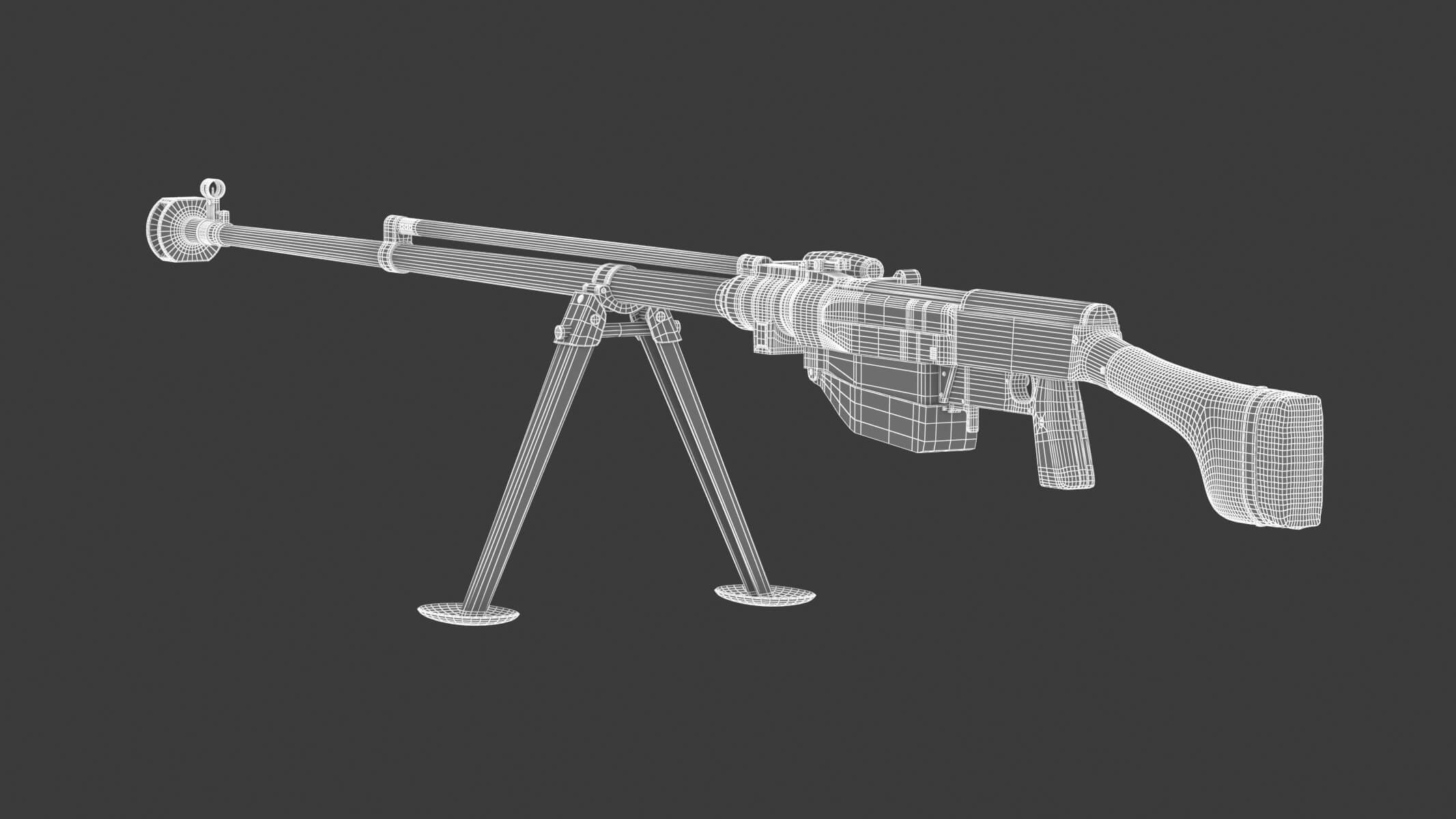 PTRS41 3D Model by frezzy