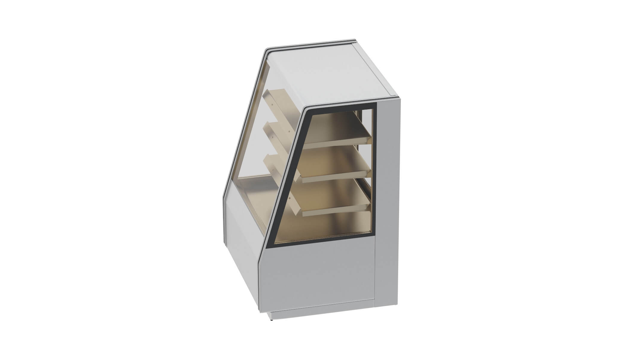 Refrigerated High Bakery Display Case - 3D Model by frezzy