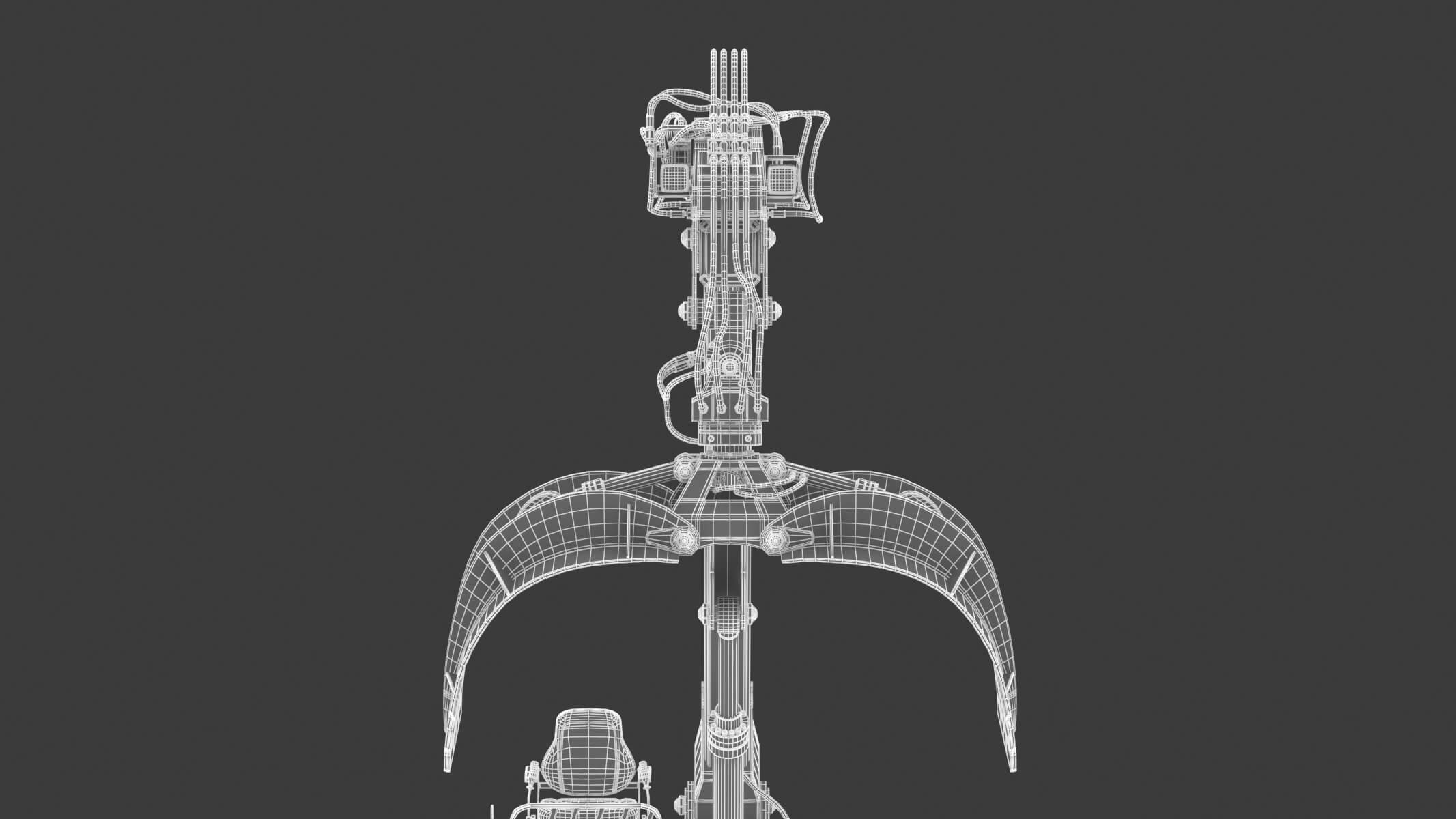 Rotobec Elite 915 Grapple Loader 01 - 3D Model by frezzy