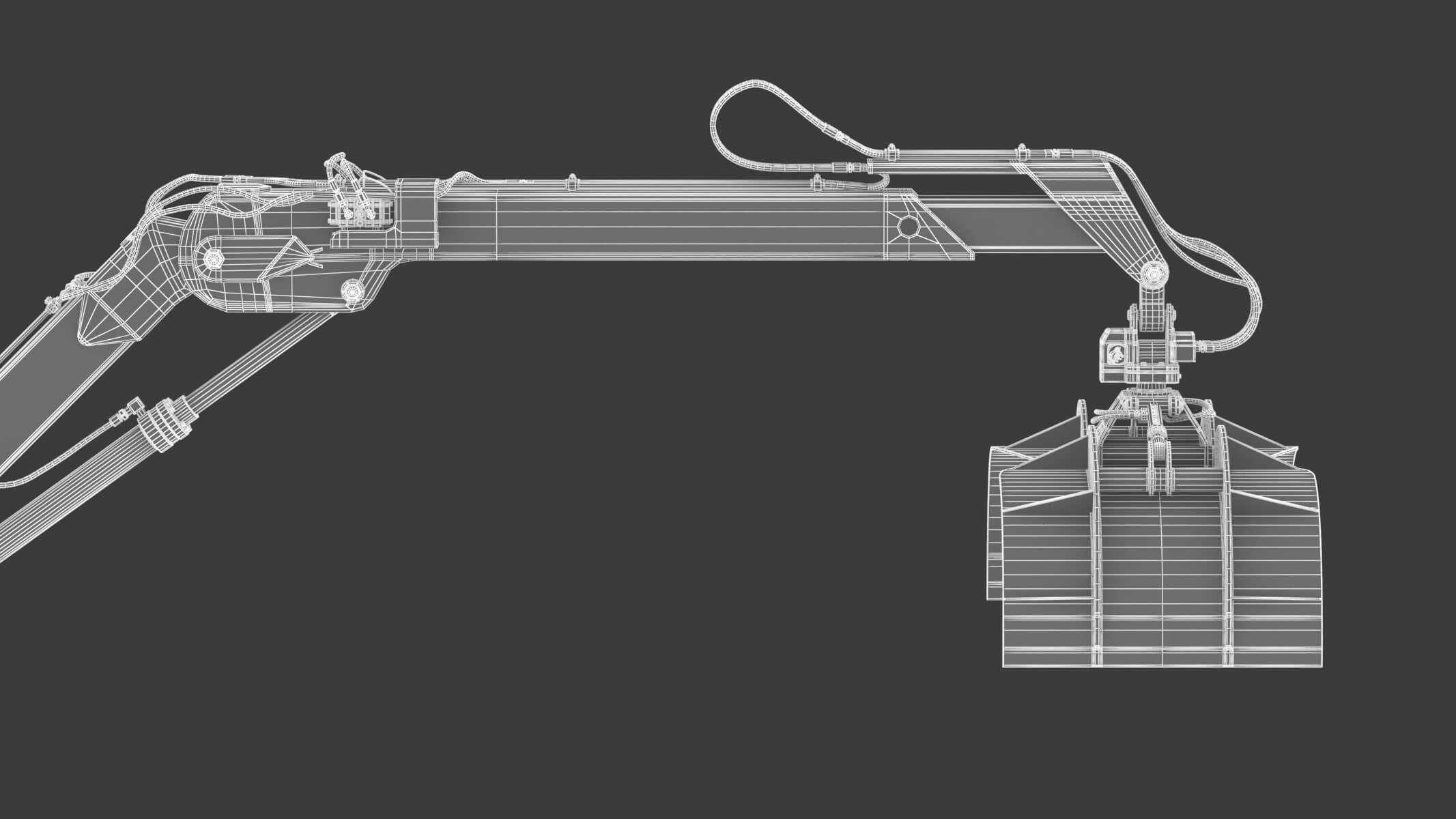 Rotobec Elite 915 Grapple Loader 01 - 3D Model by frezzy