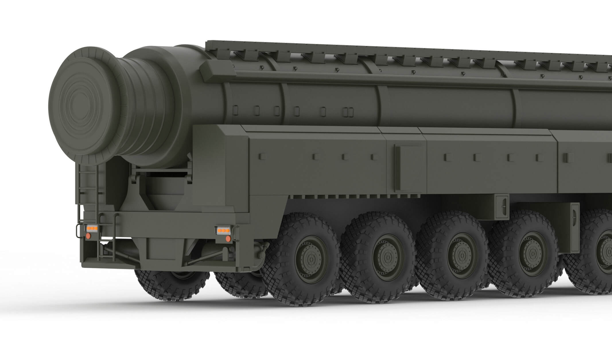 RS-28 Sarmat 3D Model by frezzy