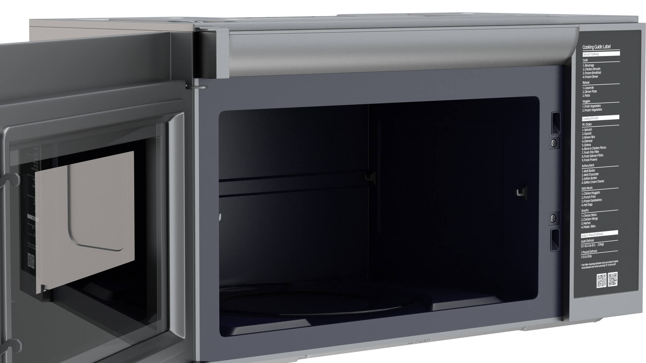 Samsung 2.1 Cu. Ft. Over The Range Microwave in Tuscan Stain 3D Model