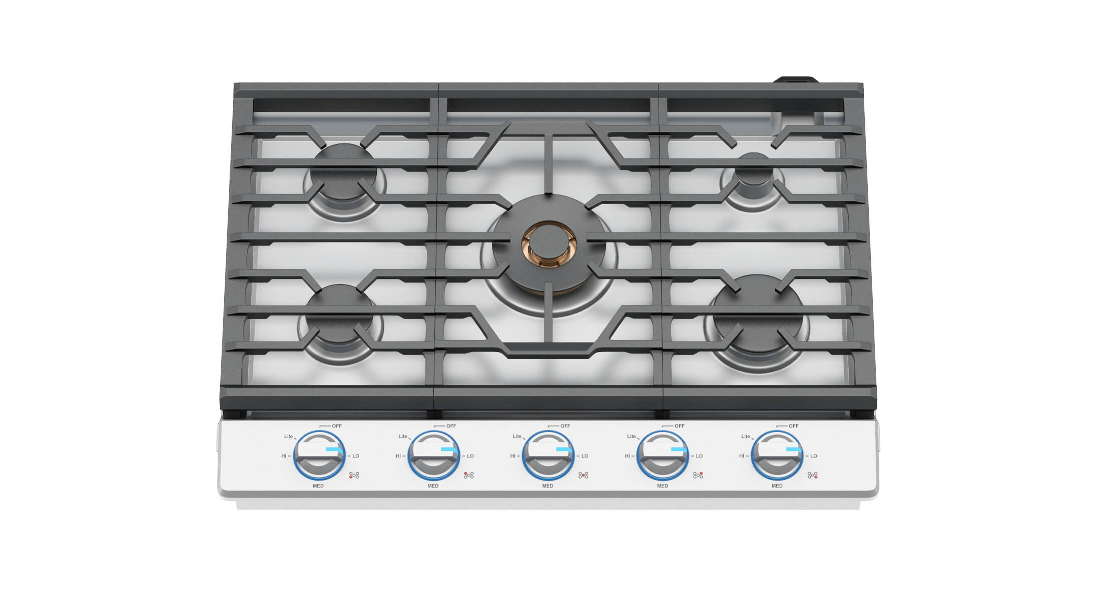 Samsung 30 Inch Gas Cooktop With 22K BTU Burners 3D Model by frezzy