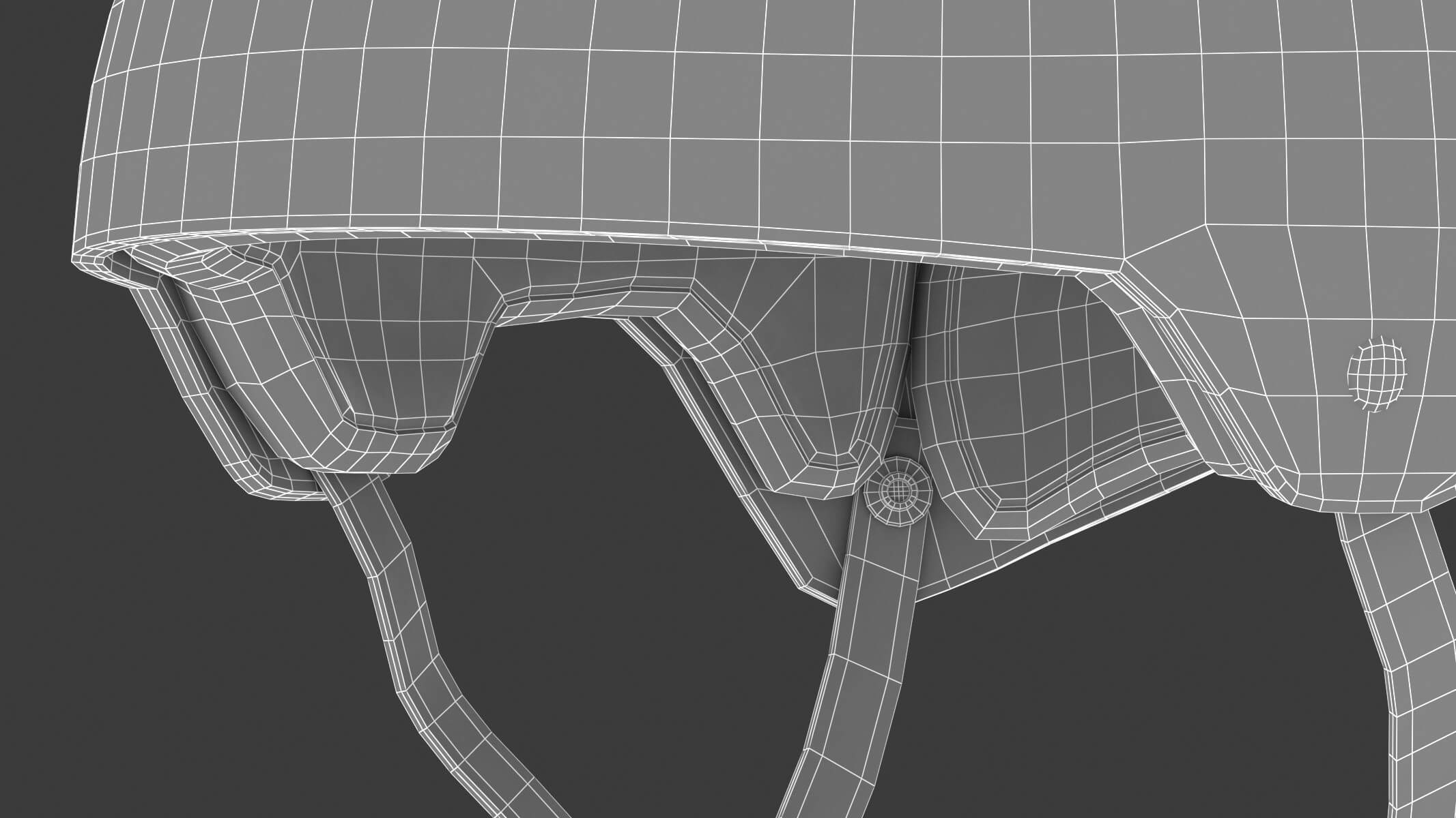 Skate Helmet 3D Model by frezzy